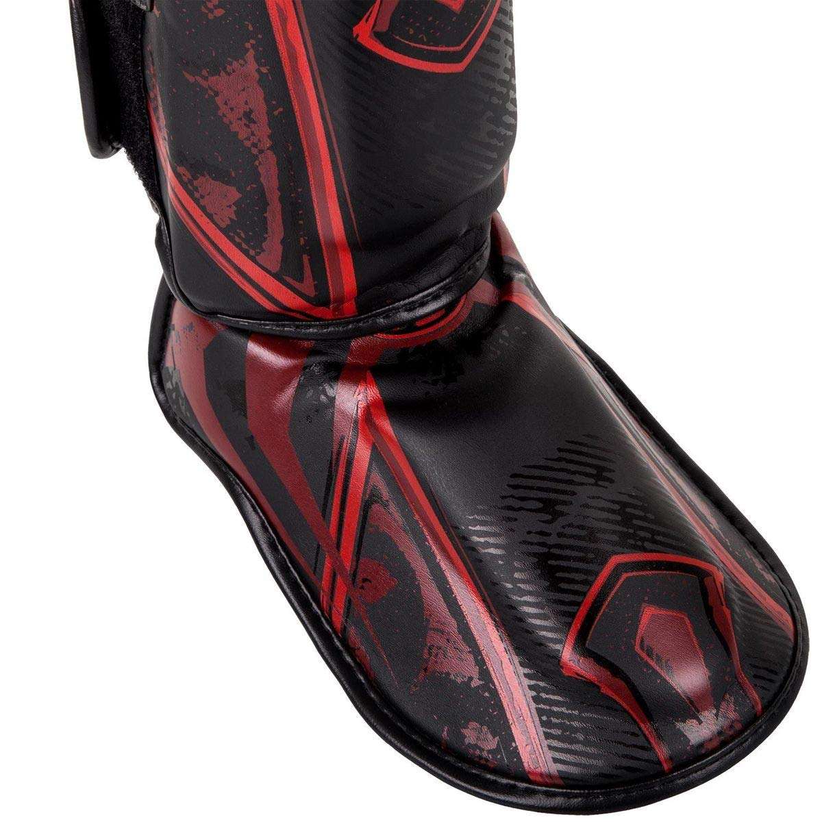 Venum Gladiator 3.0 Shin Guards - Black/Red - M 5