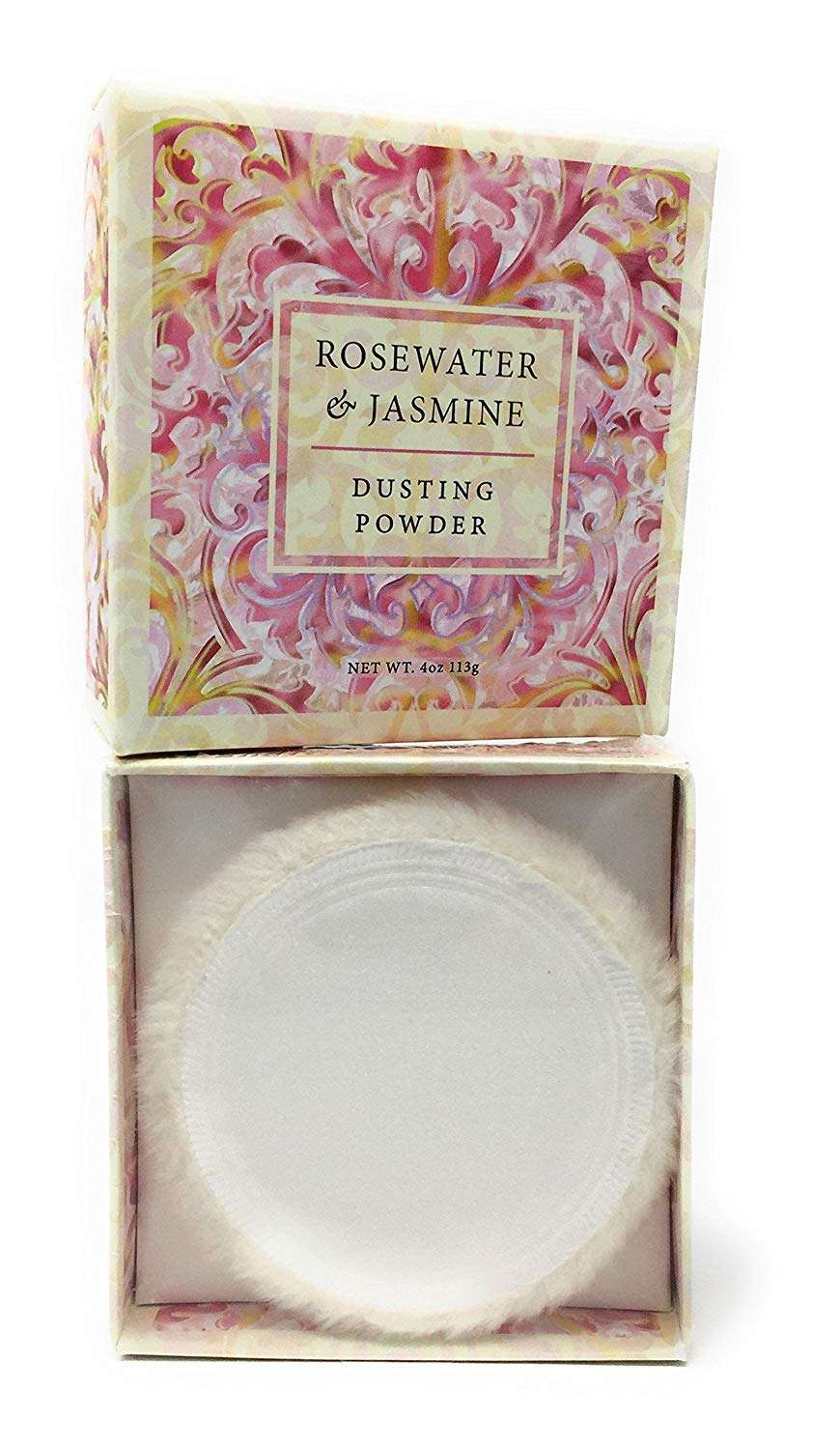 Greenwich Bay Trading Co. Dusting Powder, 4 Ounce, Rosewater & Jasmine - 2 PACK 3