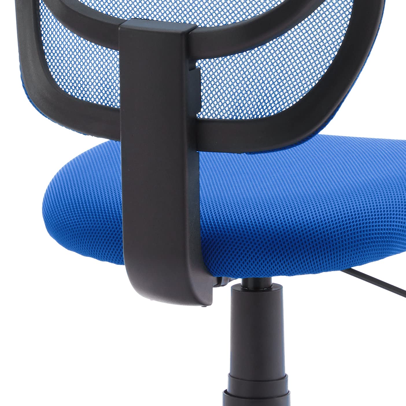 AmazonBasics Low-Back Computer Chair (Nylon, Blue) 4