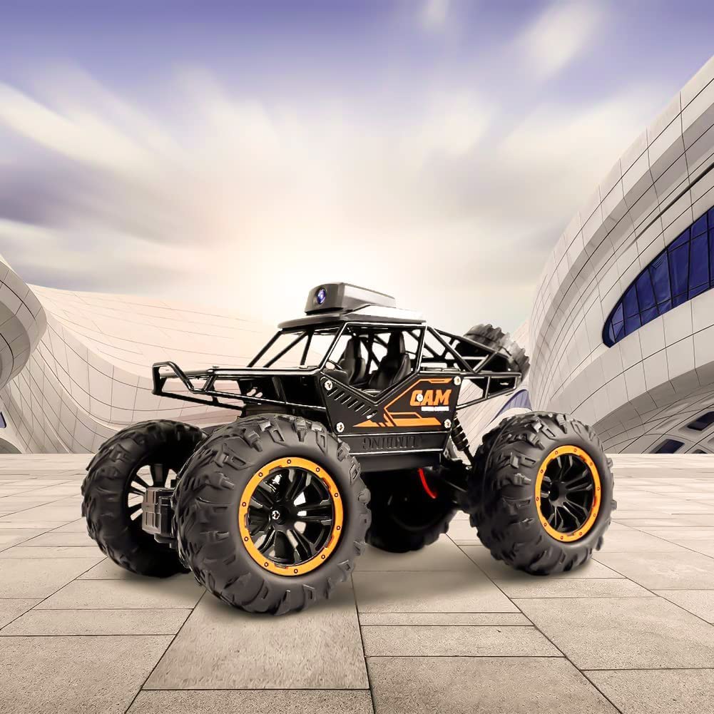 Hemtik Remote Control Car RC Cars with 720P HD FPV WiFi Camera, 2.4 GHz 1/18 Scale Off-Road Remote Control Truck Monster Trucks for Toddlers Kids Adults, Gift for Boys and Girls Gift (Color May Vary) 6