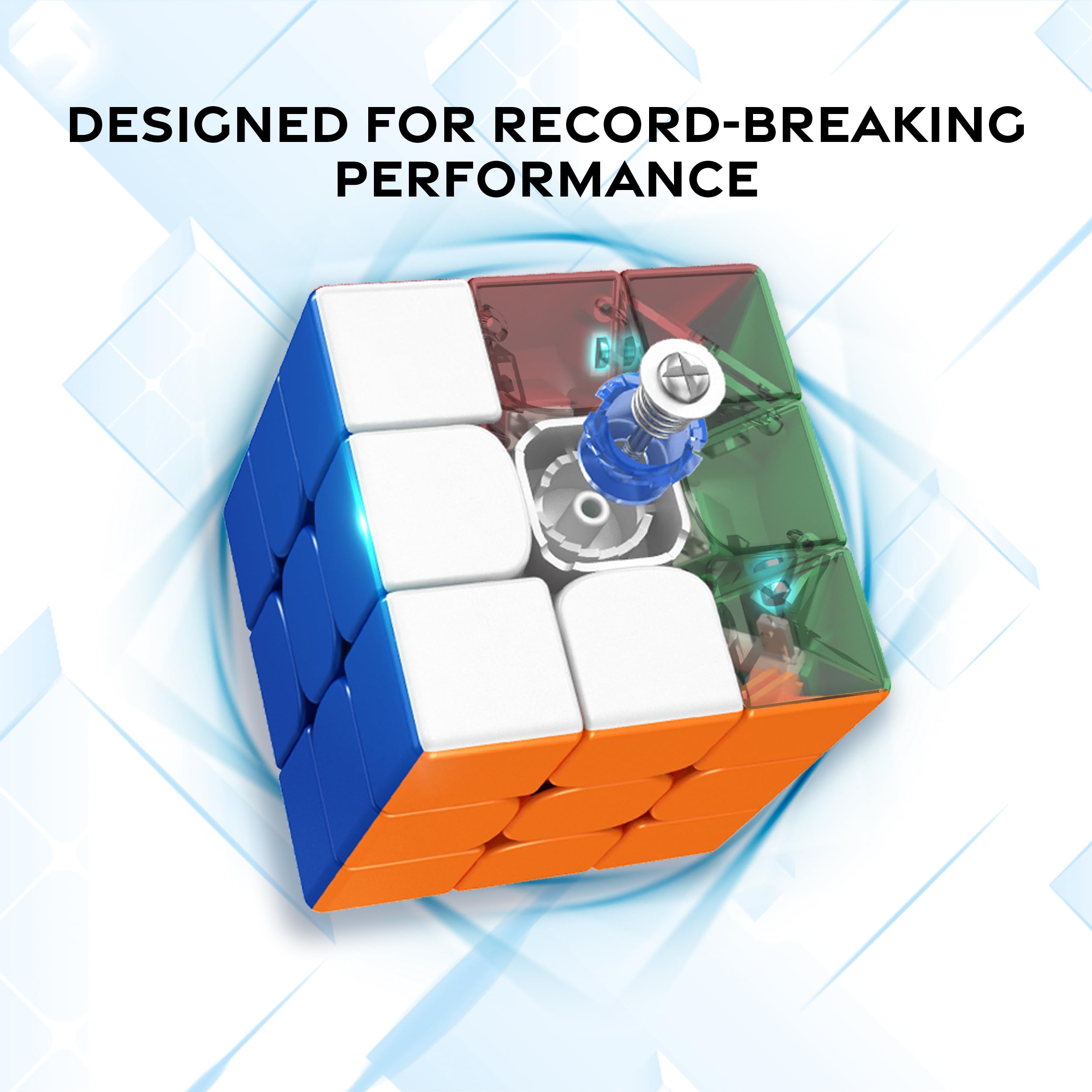 Goliath NEXcube | 3x3 Classic Stickerless Speed Cube | Super Smooth for Fast Action Play | Problem-Solving Brainteaser | Color-Matching Puzzle, Fidget Toy, and Sensory Puzzle 2