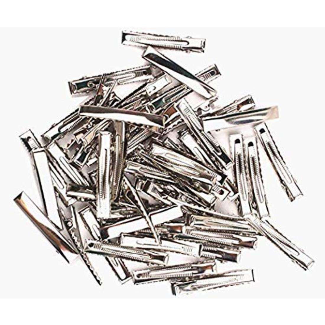 DIY Crafts Pack Of 20 Pcs, Hair Clips, 1-3/4 Inch (45 Mm)- Hair Clips Single Prong Metal Alligator Cli (Pack Of 20 Pcs, Hair Clips) 4