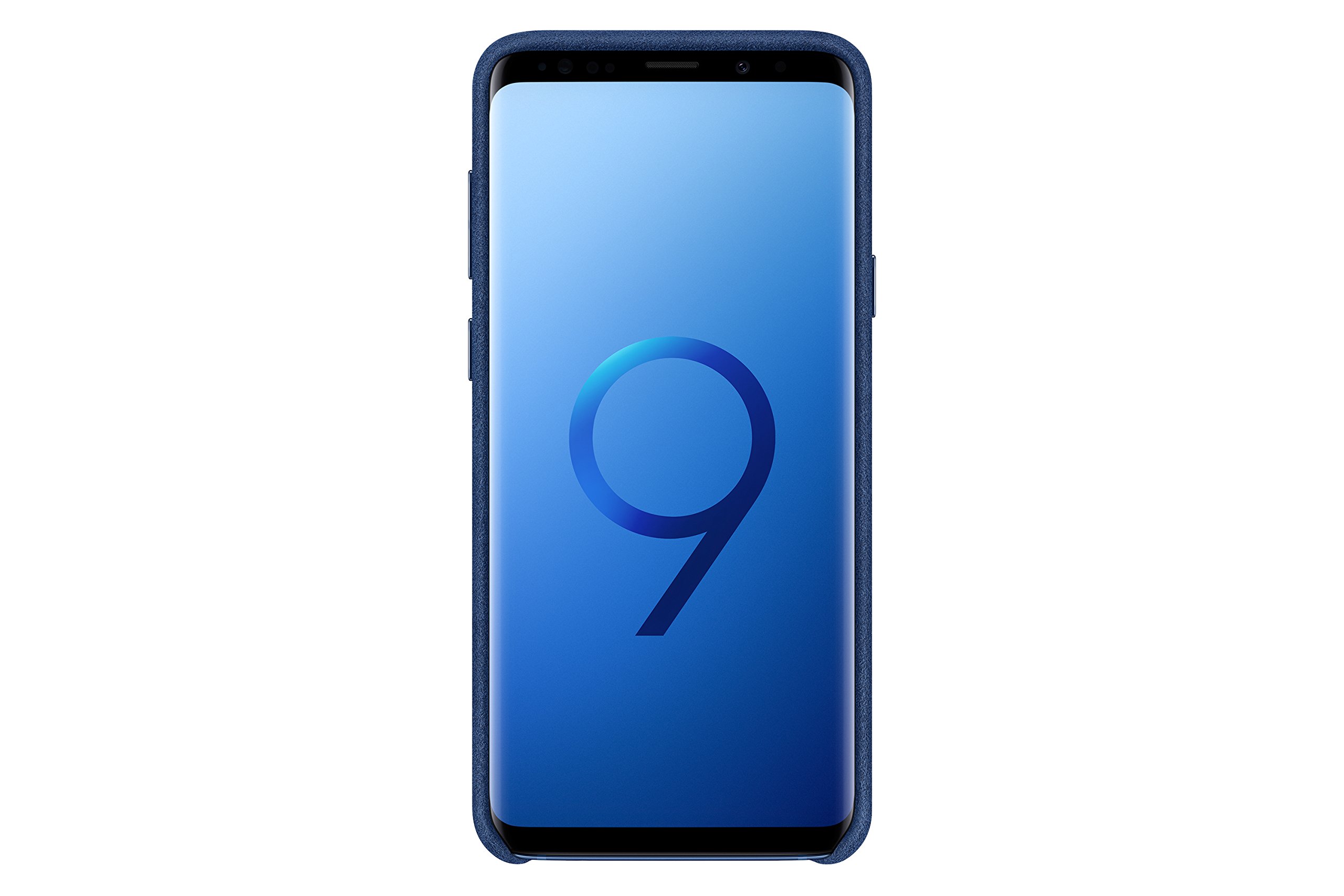 Samsung Galaxy S9+ Alcantara Case, Blue 4
