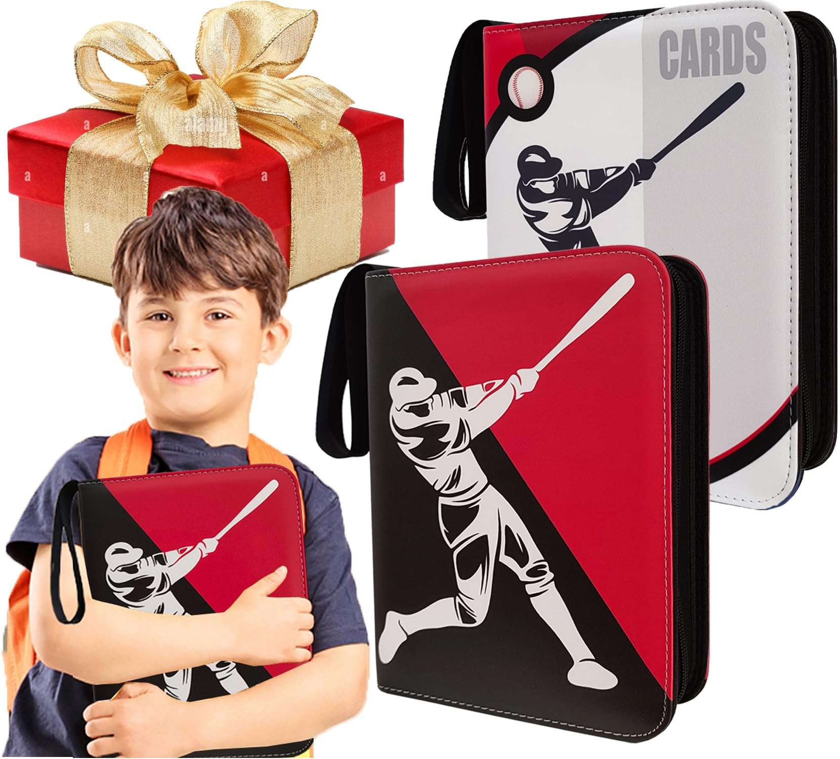 2 Pack Baseball Card Binder Gift 1