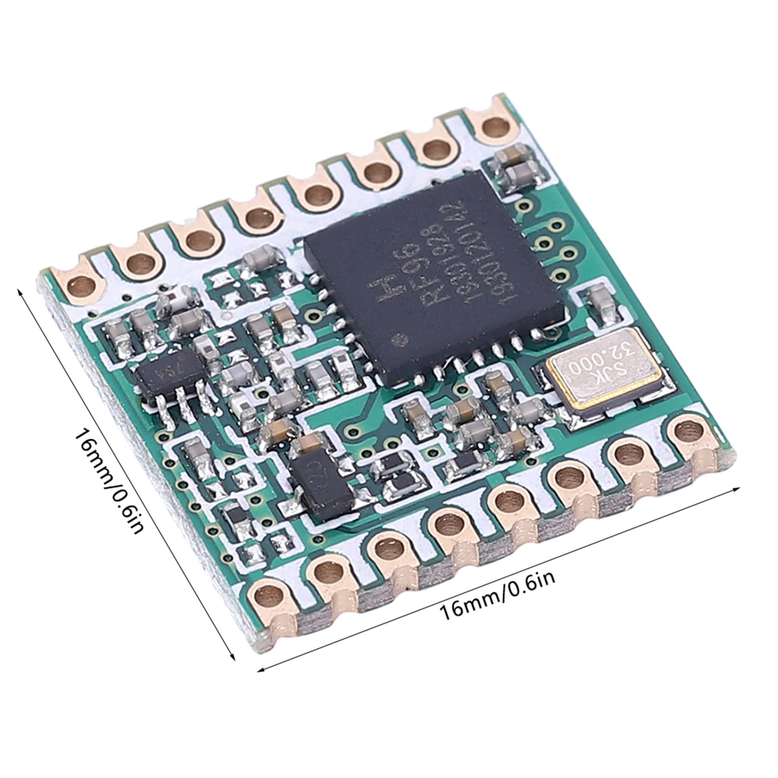 Remote Communication Module, Durable Wireless Remote Communication Board Long Distance Communication Board RF96 RF96W RF96‑915MHz 5