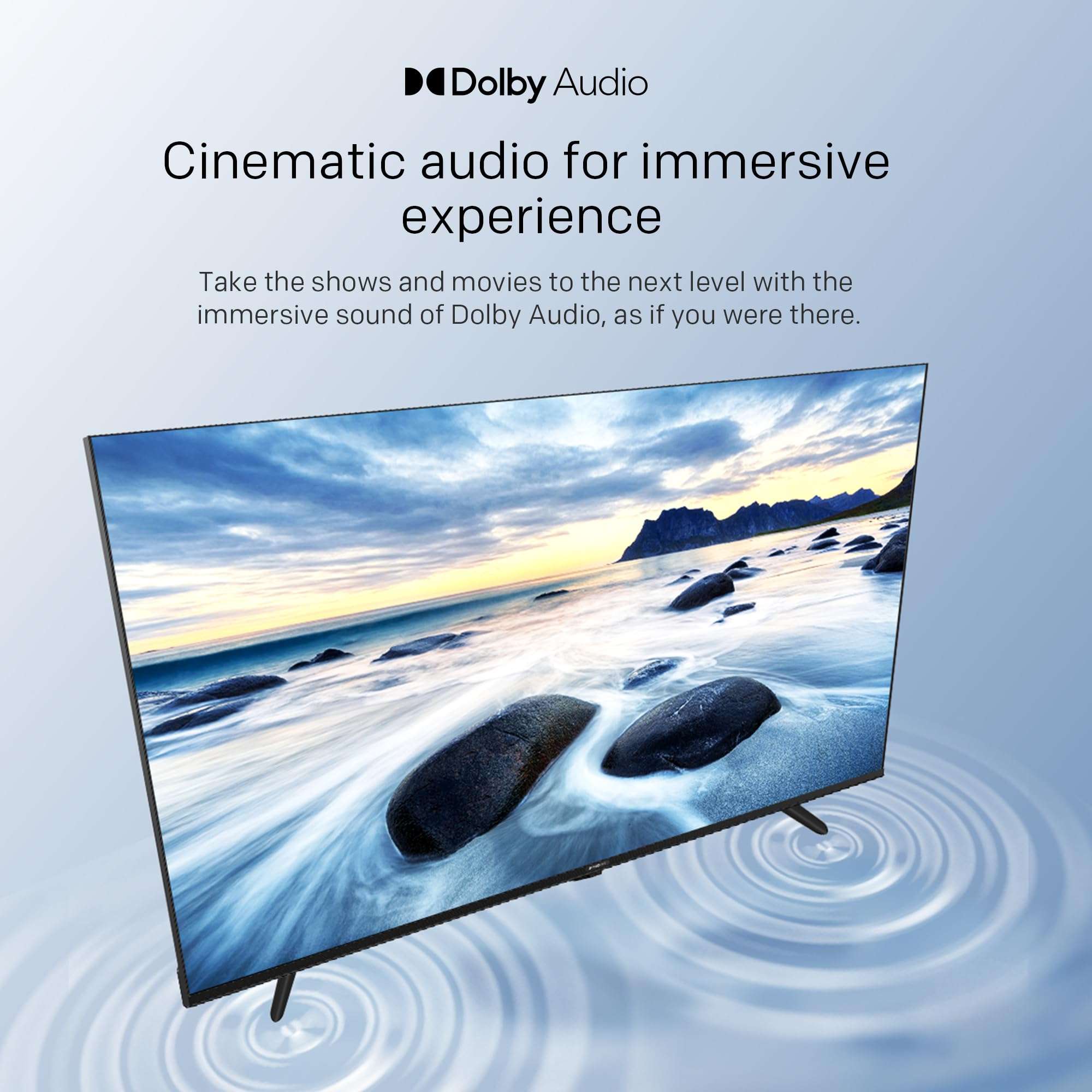 Skyworth 42S3G Inch Premium 720P HD LED Television Quad-CORE Android TV Smart with Voice Control, Google Assistant, Chromecast, Smart TV, Android TV 5