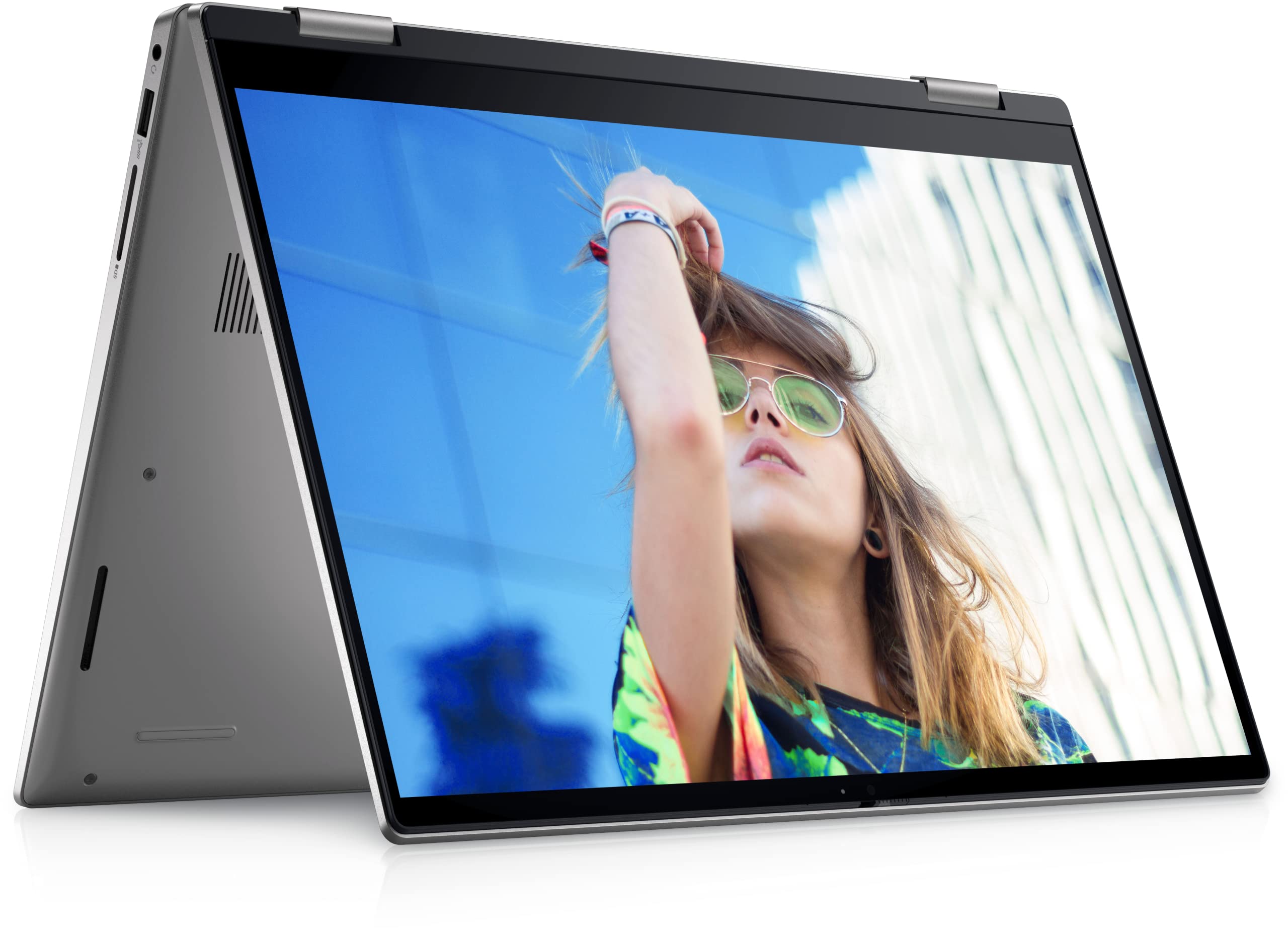 2022 Dell Inspiron i7420 7000 Series 2-in-1 Laptop 14" FHD+ Touchscreen 10-Core 12th Intel i7-1255U Iris Xe Graphics 16GB DDR4 1TB NVMe SSD Wi-Fi 6E Backlit Keyboard Fingerprint Windows 11 Pro 3