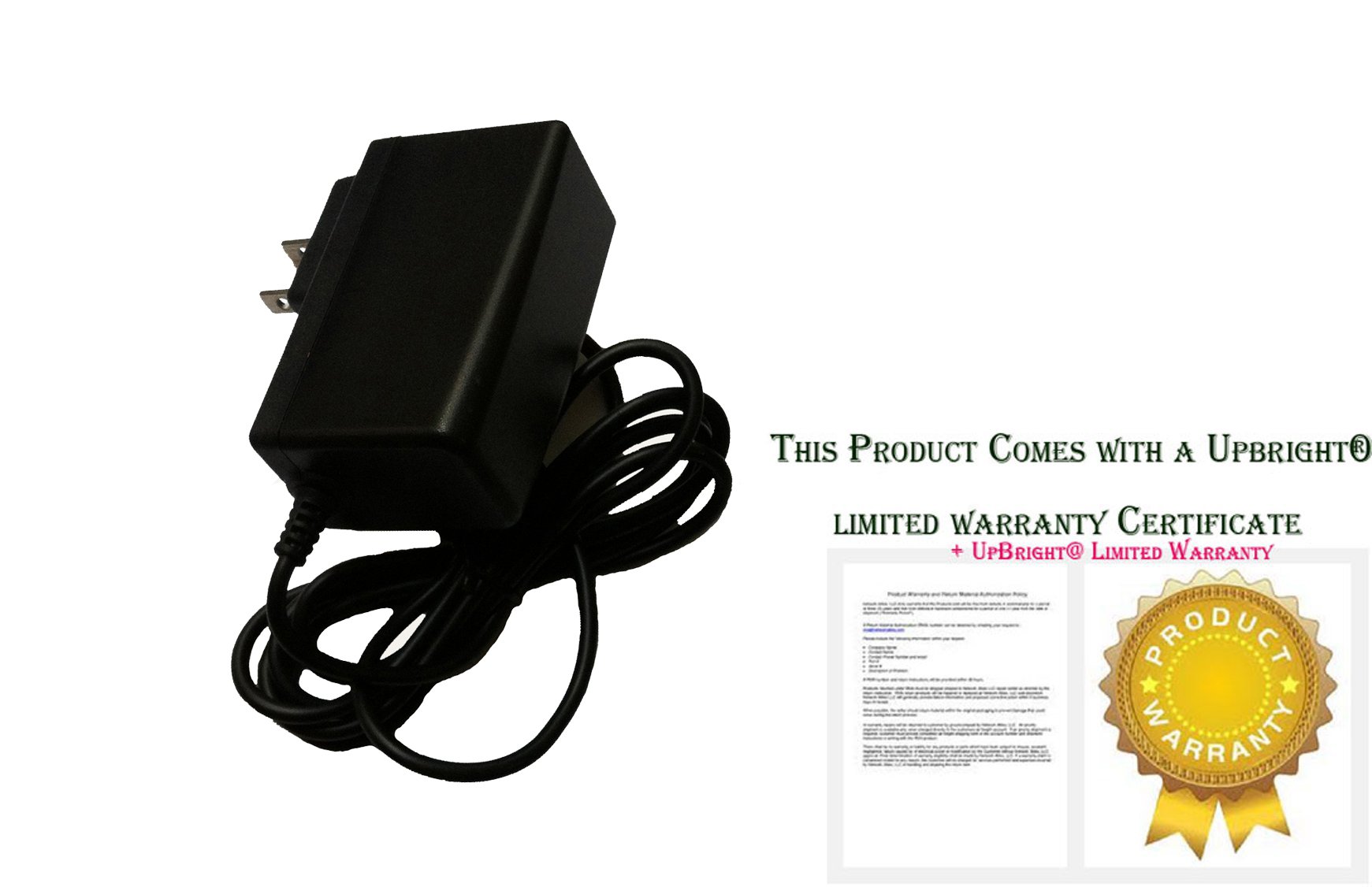 UpBright 12V 1A AC/DC Adapter for TRENDnet TV-IP310PI TV-IP311PI TV-IP312PI TV-IP320PI TV-IP321PI TEW-671BR TEW-691GR TEW-692GR TEW-639GR RB-TEW-637AP TE100 TEW-640MB TEW-690AP TEW-647GA TK-801R PSU 3