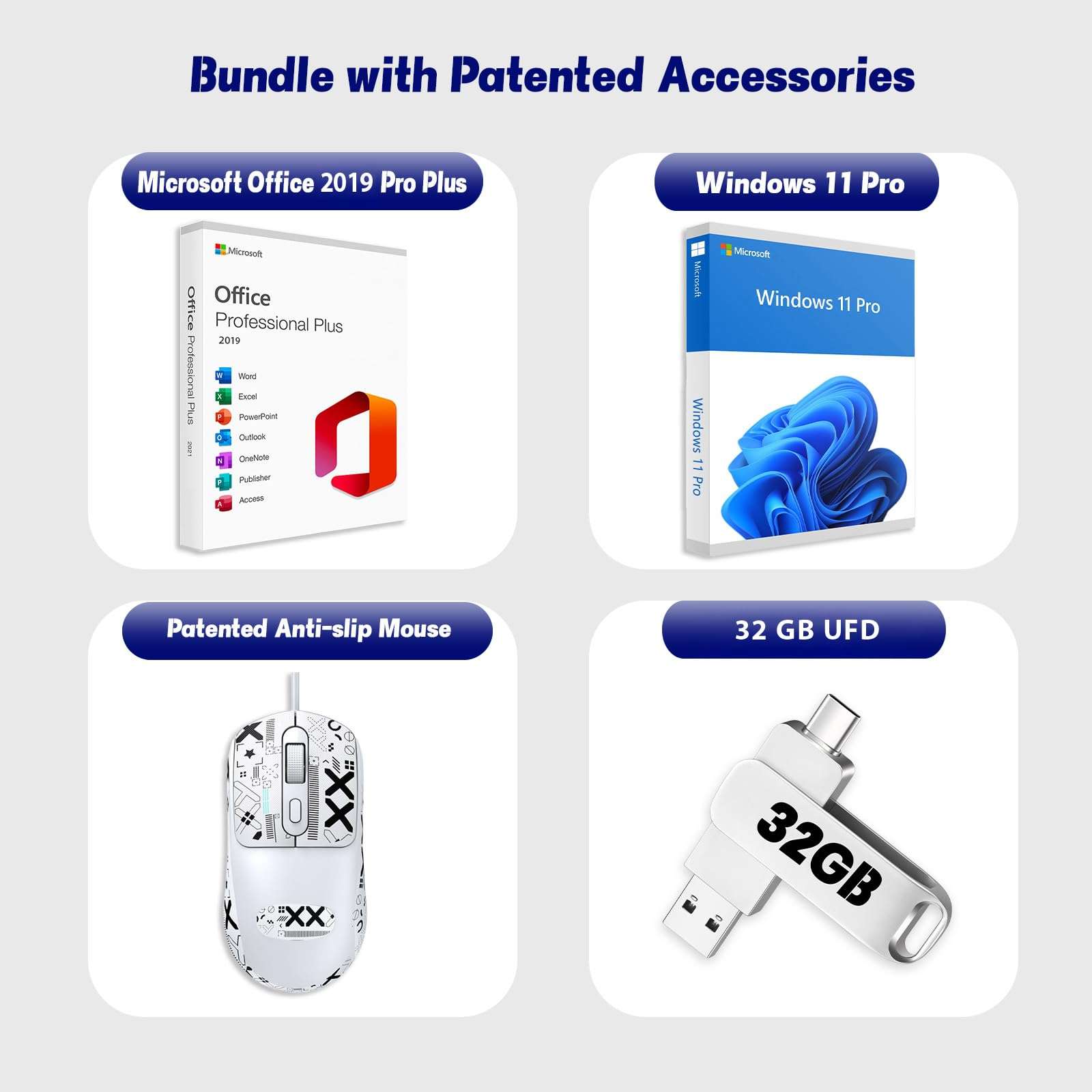 Dell Inspiron 15 Laptop, 15.6 inch FHD Touch Screen, Intel 10-Core i7-1355U Processor, Intel Iris Xe Graphics, 64 GB RAM, 1 TB SSD, Windows 11 Pro & Office Pro Lifetime License,w/Cefesfy Accessories 2