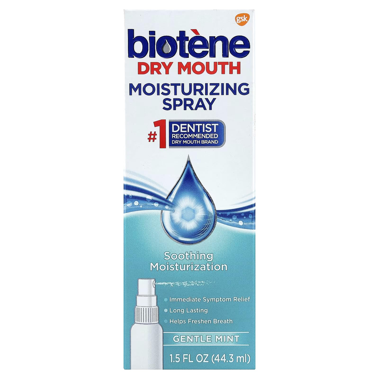 Biotene Mouth Spray, 44.3 mL or 1.5 fl oz 1