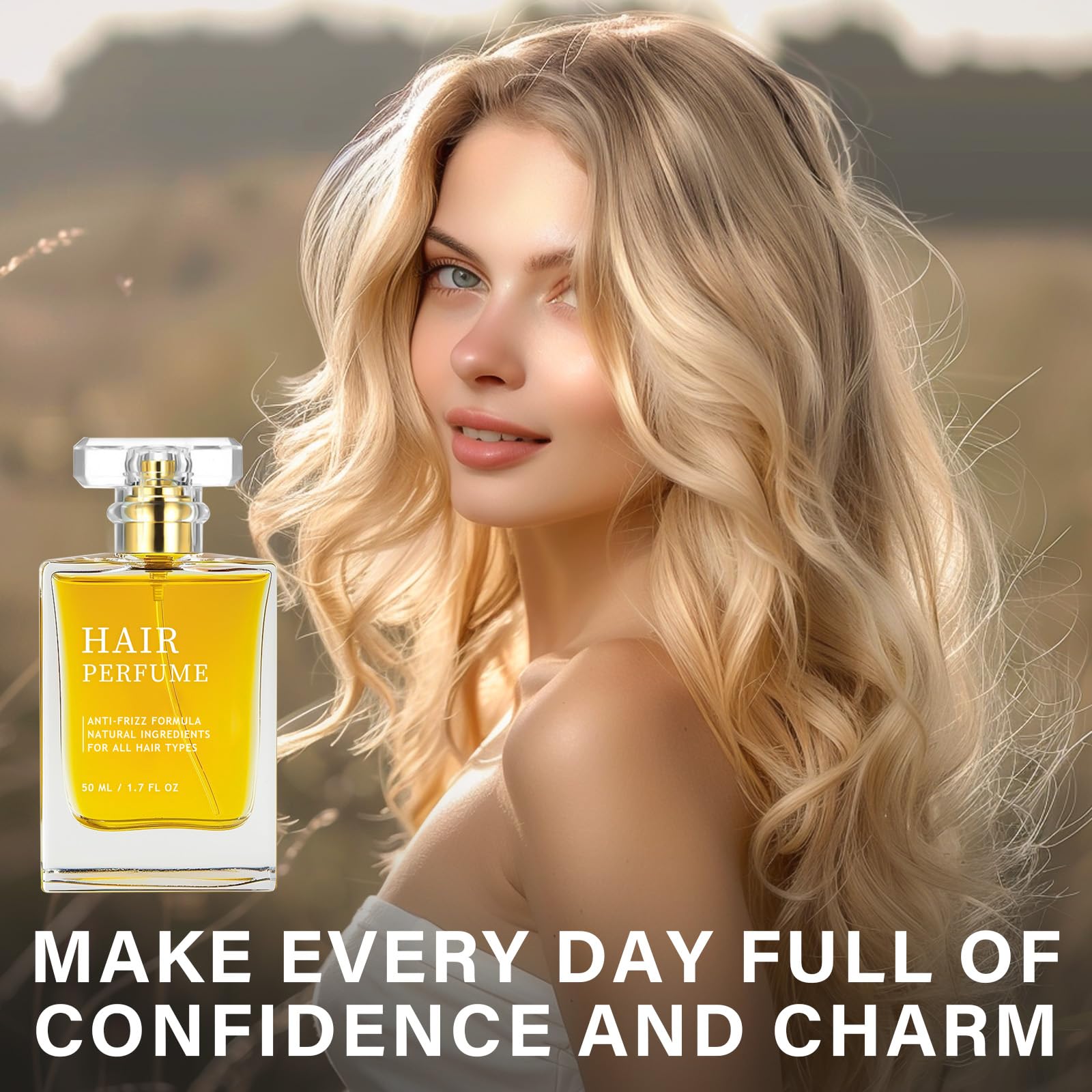 Hair Perfume, Pheromone Hair Perfume for Women, Hair Fragrance Odors Remove and Nourishing Hair, Premium and Long-lasting Scent, 1.75 Fl. Oz 3
