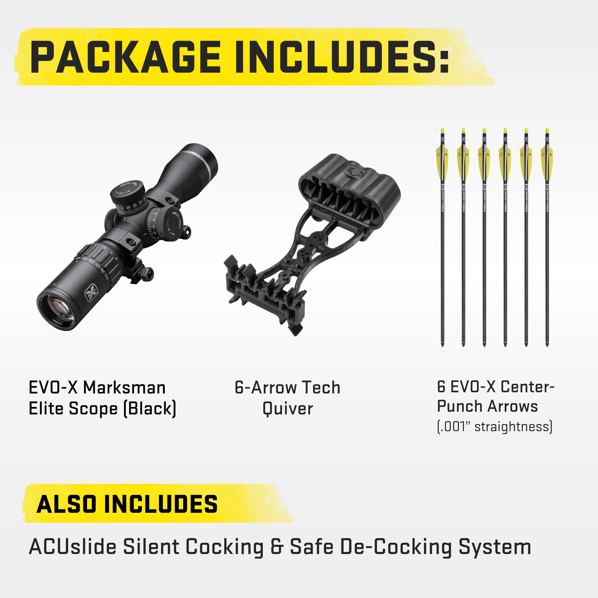 TenPoint Nitro 505 Crossbow, Moss Green - 505 FPS - Equipped with 100-Yard EVO-X Marksman Elite Scope, Scope Struts + ACUslide Cocking & De-Cocking System - Reverse-Draw Design 6