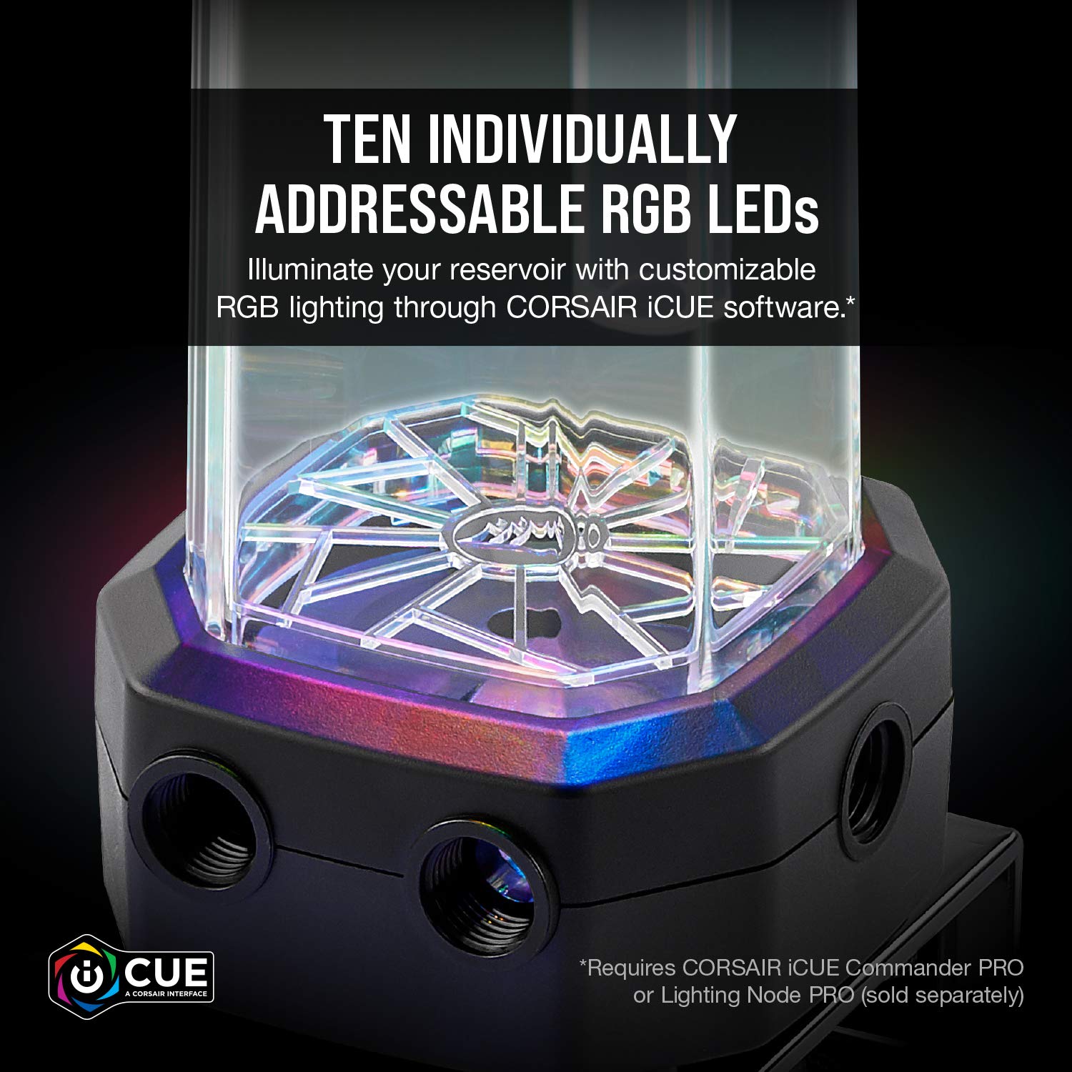 Corsair Hydro X Series, XD5 RGB Pump/Reservoir Combo, RGB Lighting 4