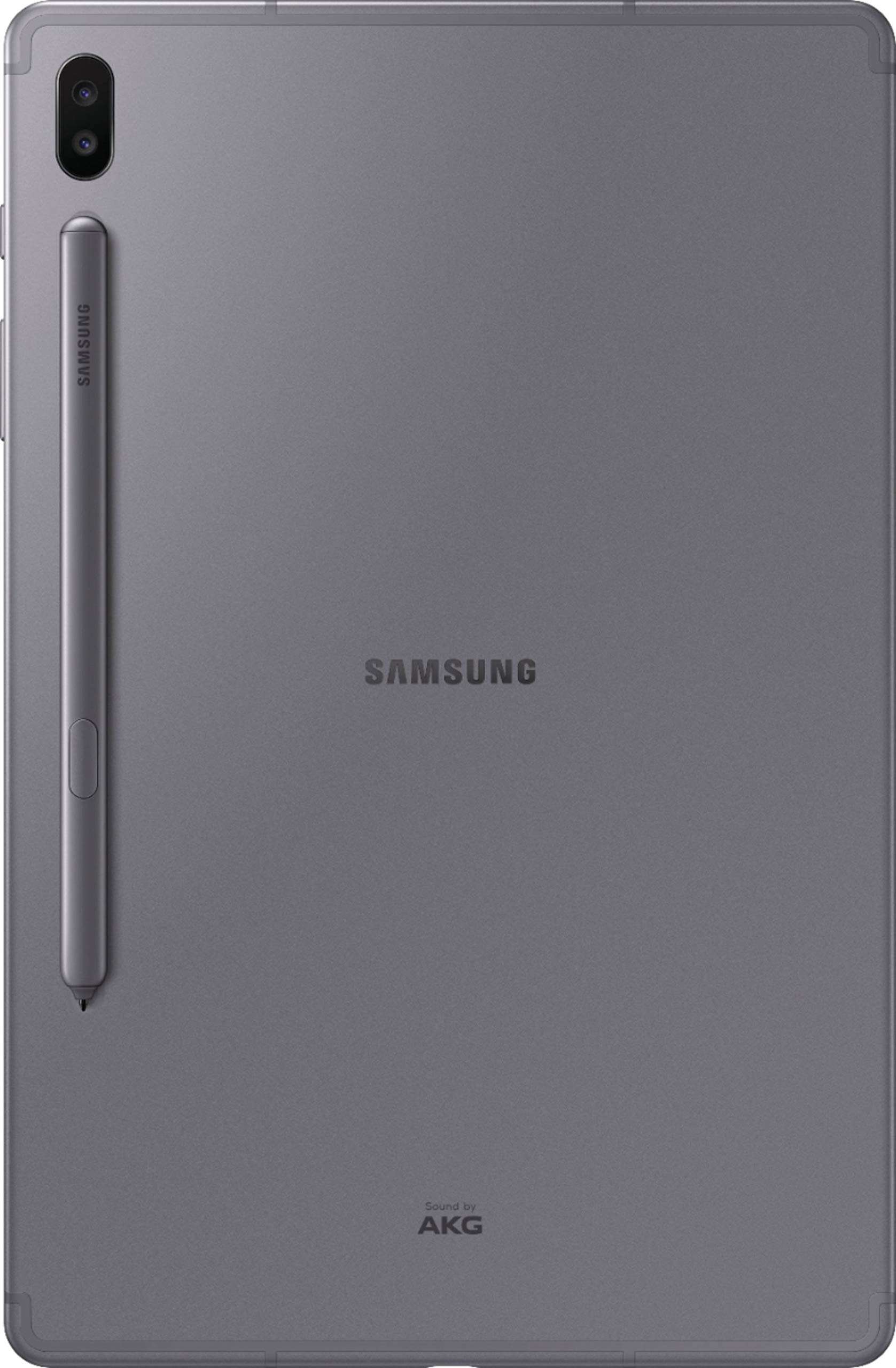 SAMSUNG Galaxy Tab S6 10.5", 128GB (WiFi + 4G LTE T-Mobile Locked) Android Tablet Mountain Grey - SM-T867U (with S-Pen) (Renewed) 2