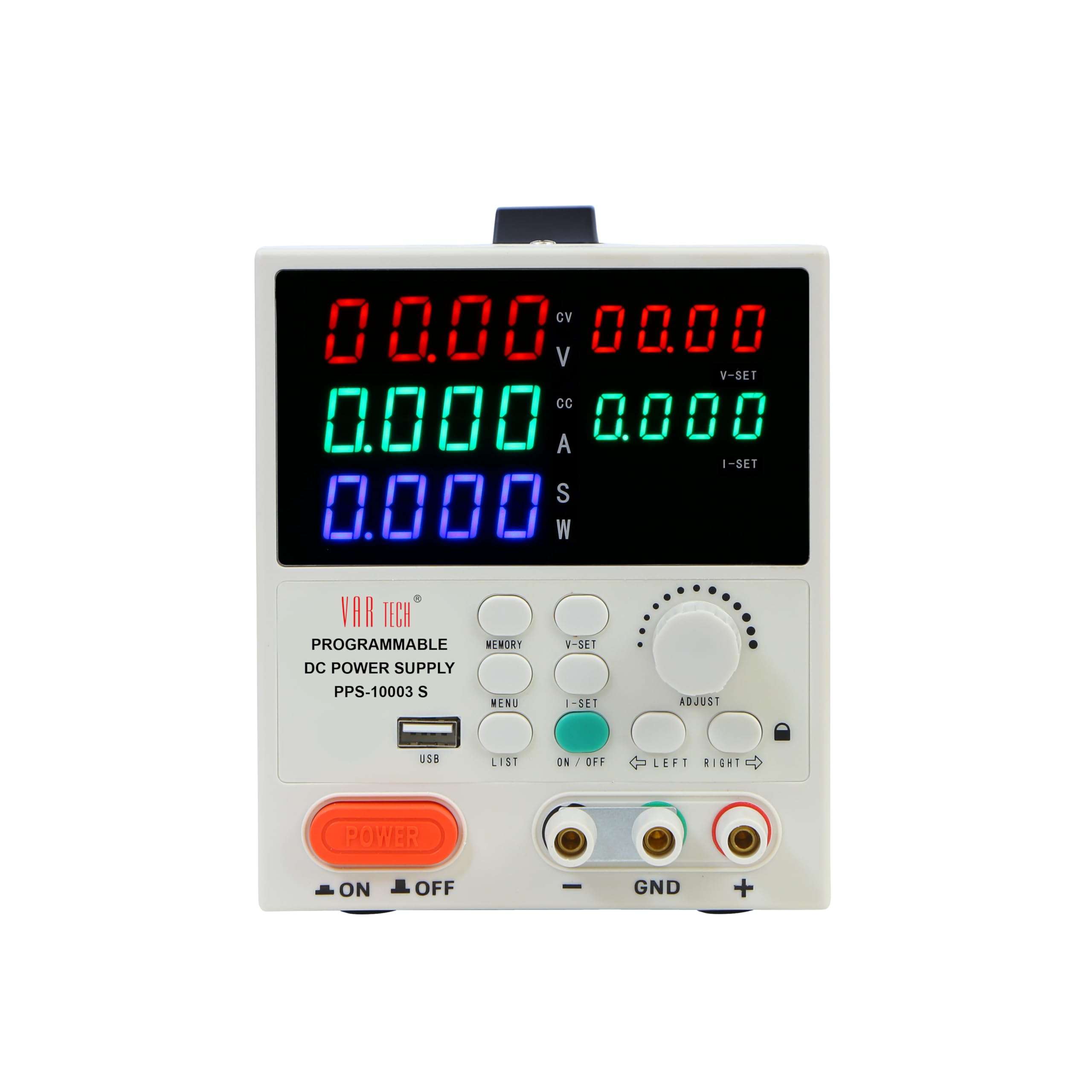 VAR TECH Programmable DC Power Supply PPS 10003 S 100V 3A with USB Interface 1
