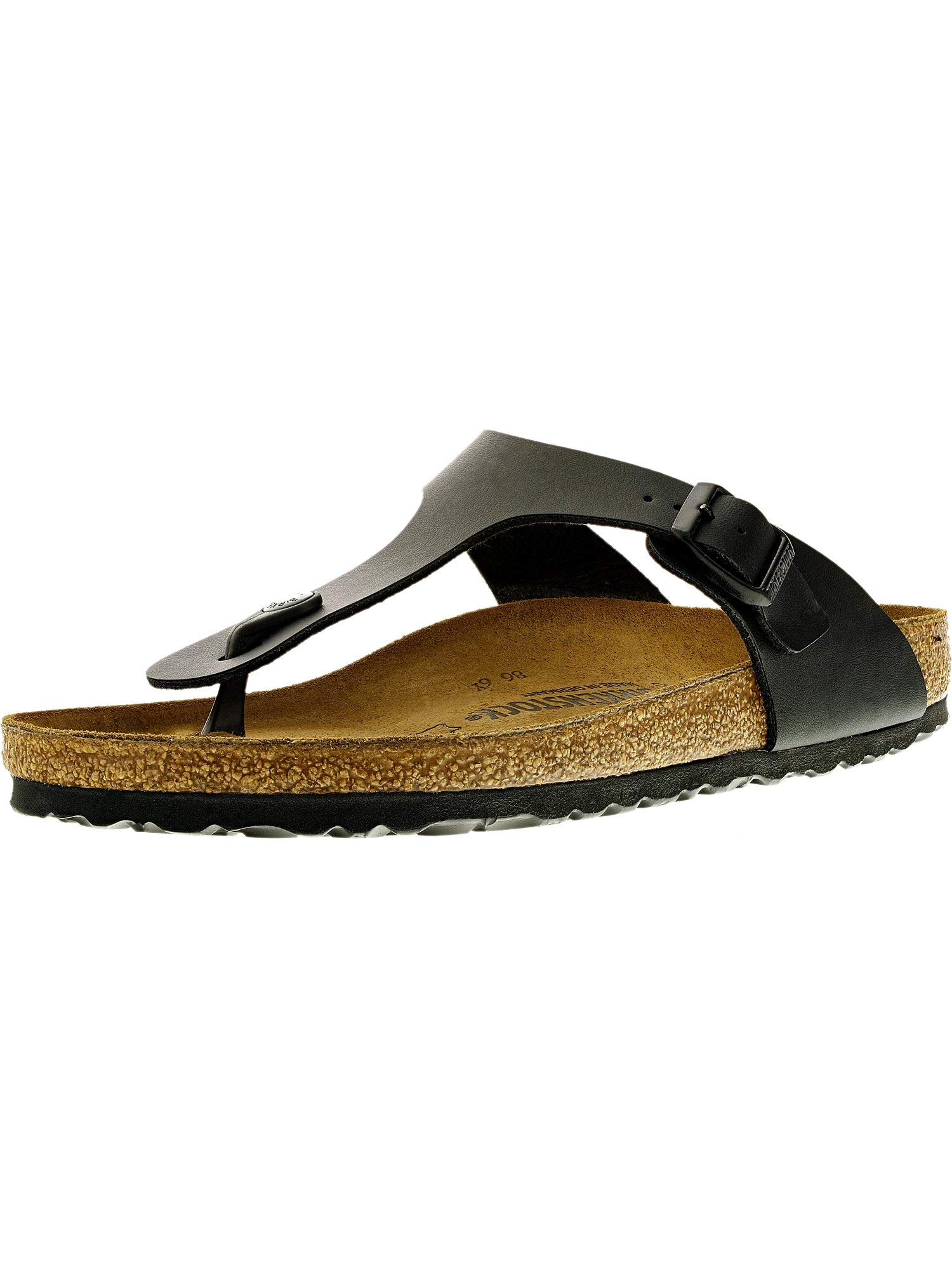 Birkenstock Gizeh Birko-Flor Thong,Black,41 M EU