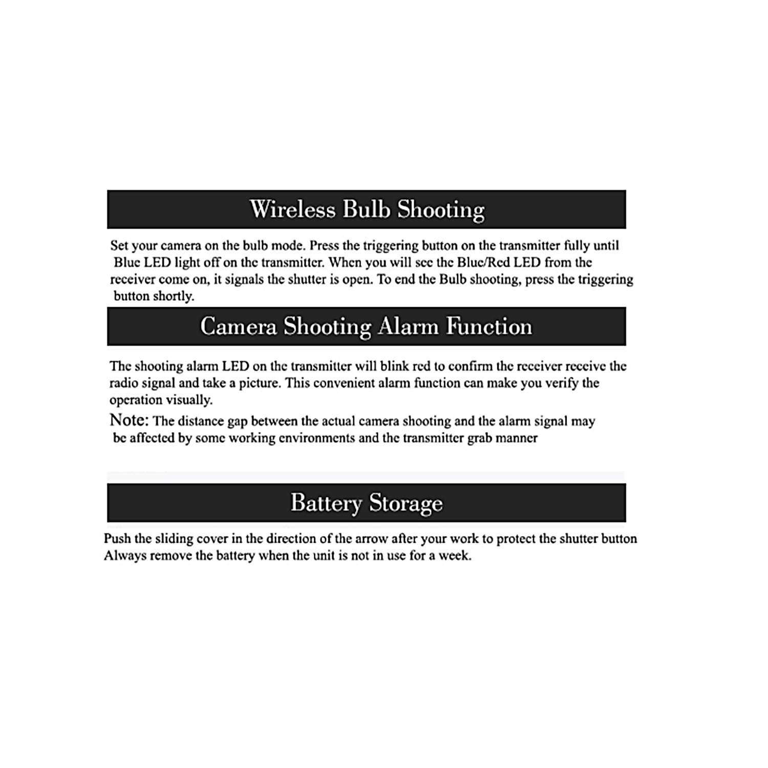 SMDV RFN4 RF-903 Wireless Remote Shutter Release for Nikon, Fuji and Kodak - Receiver 6