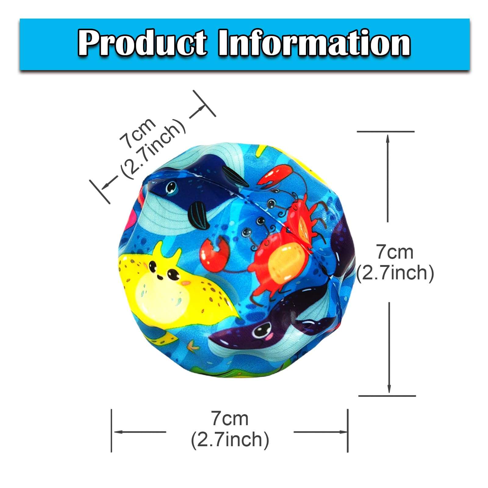 QOUXZ 6 Pack Astro Jump Balls, Multicolored Spaceballs, Super High Bouncing Lightweight Bouncing Balls for Children 3