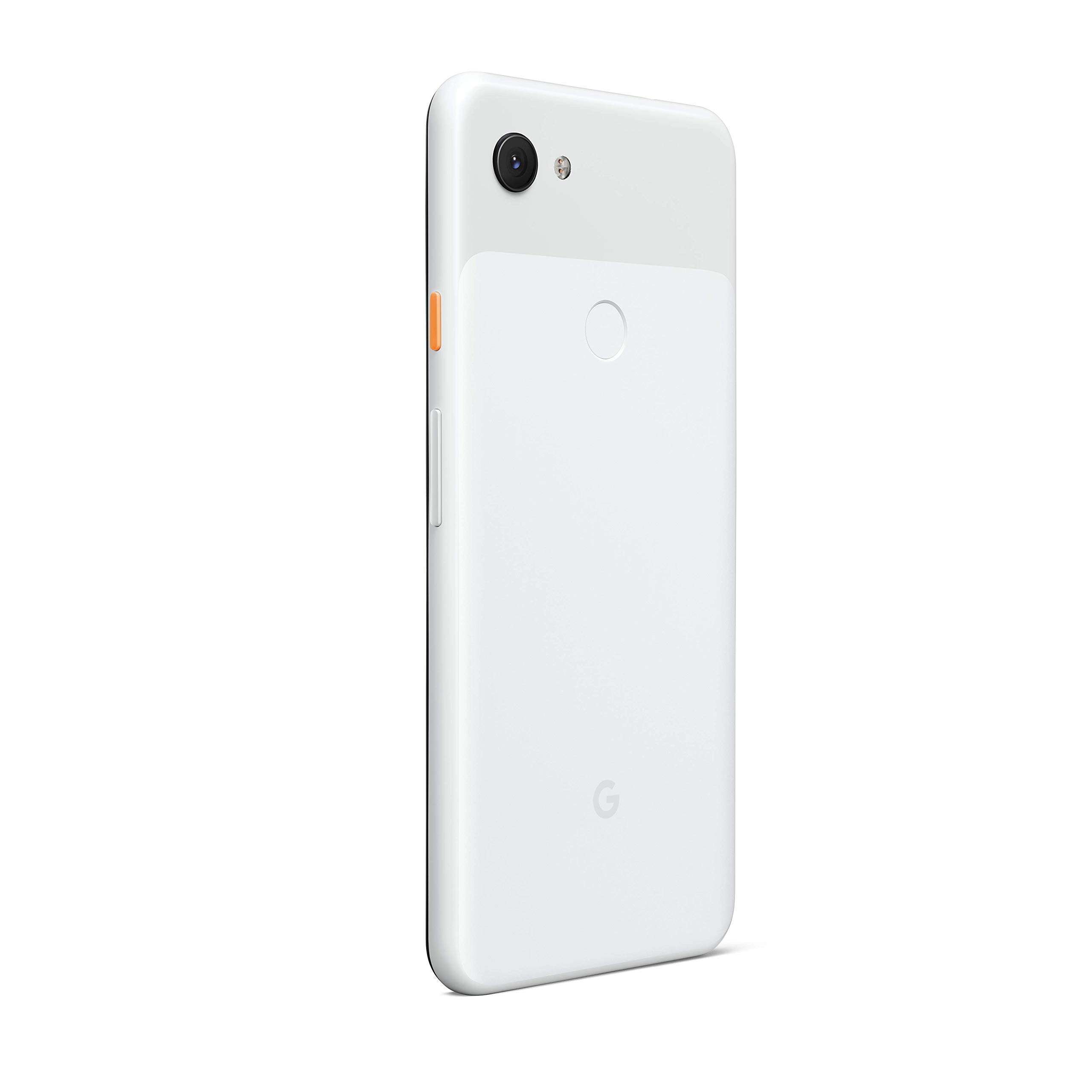 Google - Pixel 3a XL with 64GB Memory Cell Phone (Unlocked) - Clearly White (Renewed) 4