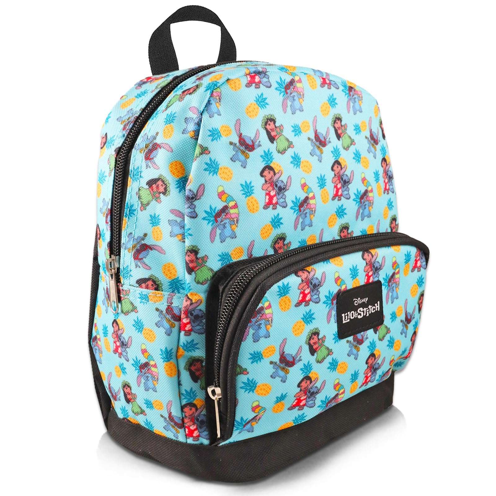 Lilo and Stitch Mini Backpack for Women - 10” Canvas Stitch Backpack with Front Pocket Plus Bookmark | Lilo and Stitch Backpack Purse Bundle 3