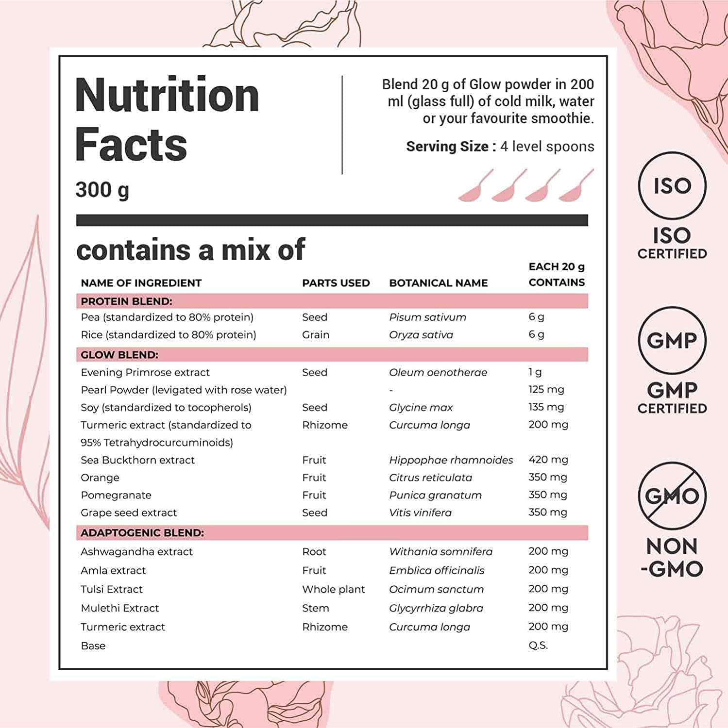 Veena Cureveda Glow, Grow & Youth Complete Skin & Hair Combo 6