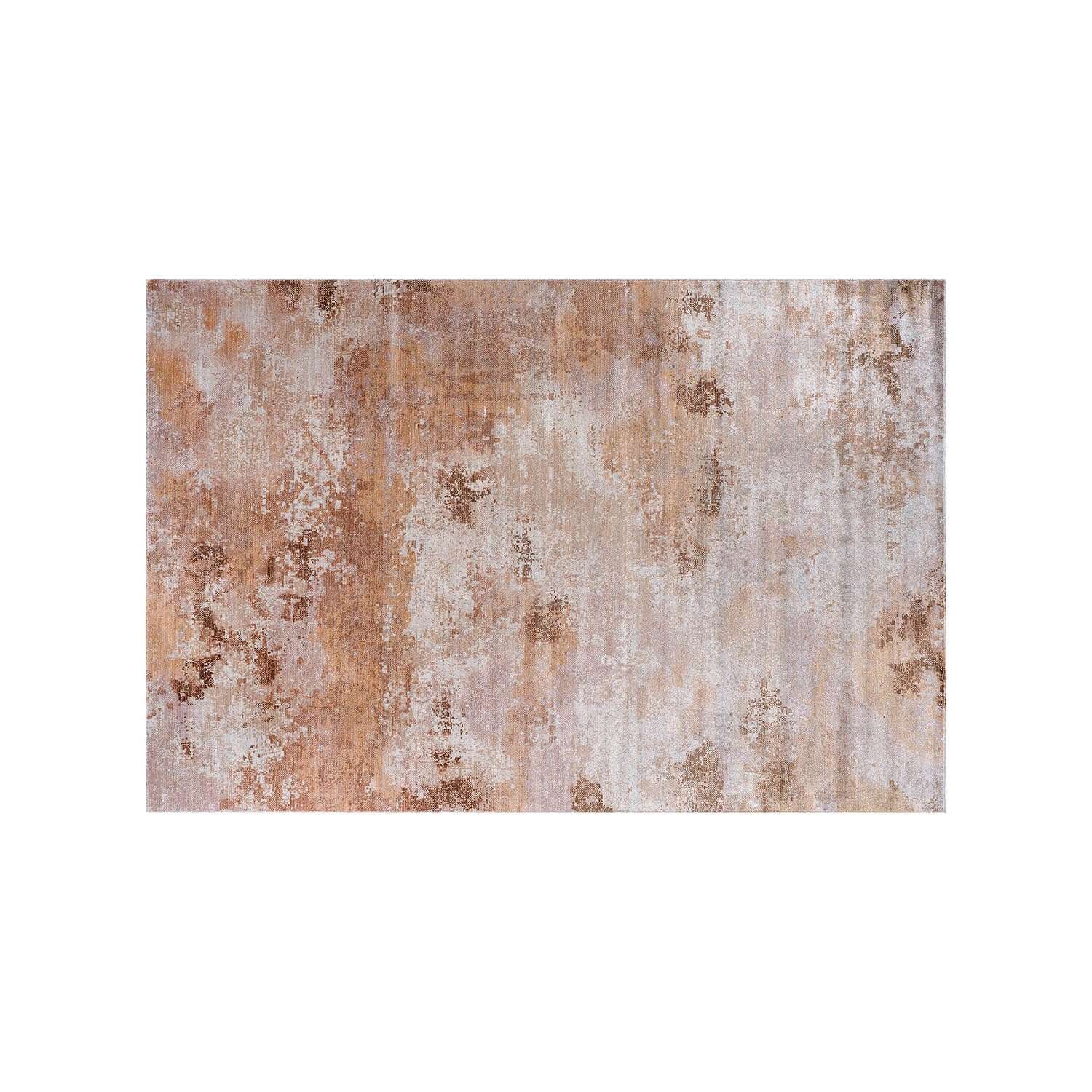 Luul Home Non Slip Rugs 2x3 Modern Abstract Easy Silk Rubber Backing Soft Entryway Area Rug for Door Mat Easy to Clean Non Shedding Kitchen for Bedroom Indoor Carpet (Beige - Brown, 2x3) 2