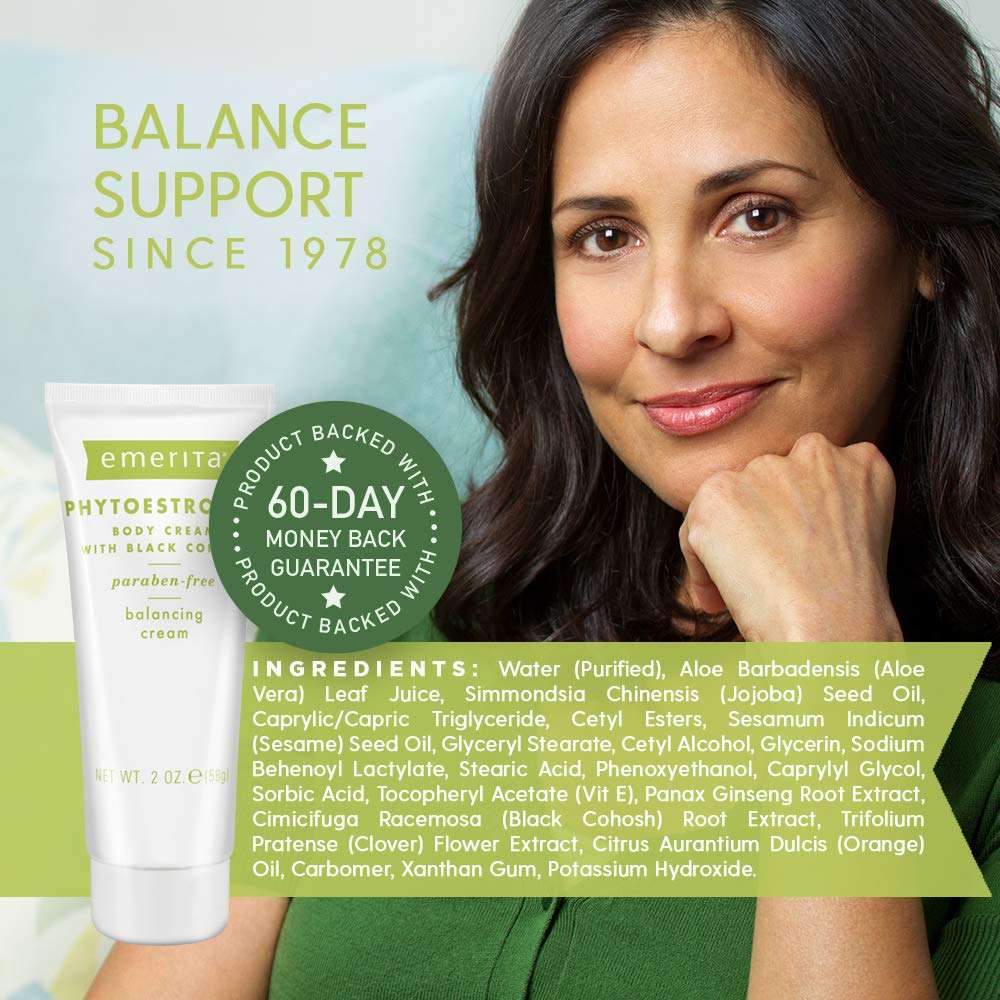 Emerita - Phytoestrogen Body Cream 2 oz 2