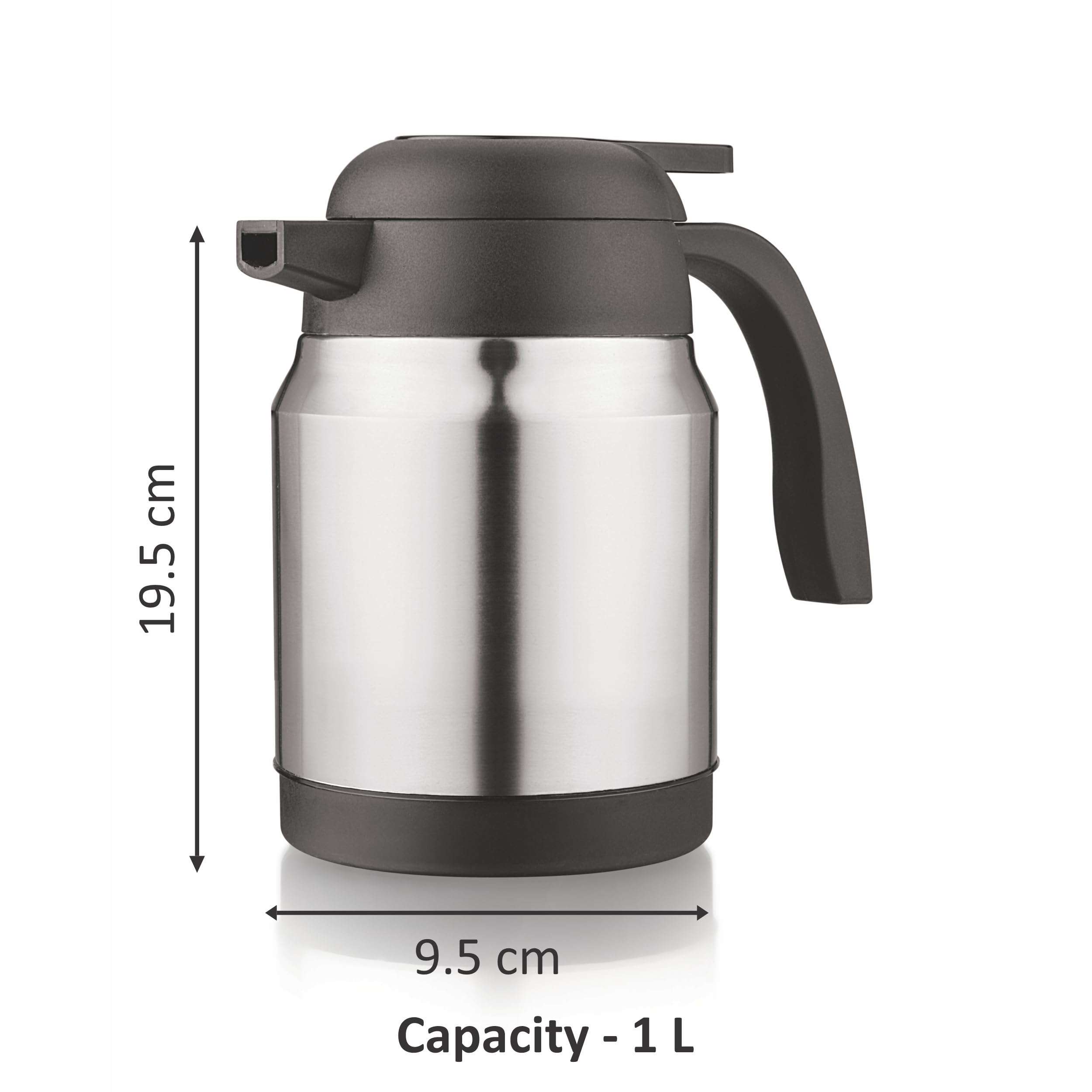 NanoNine T-Jug Double Wall Insulated Stainless Steel Flask, 1000 ml, 1 pc 3