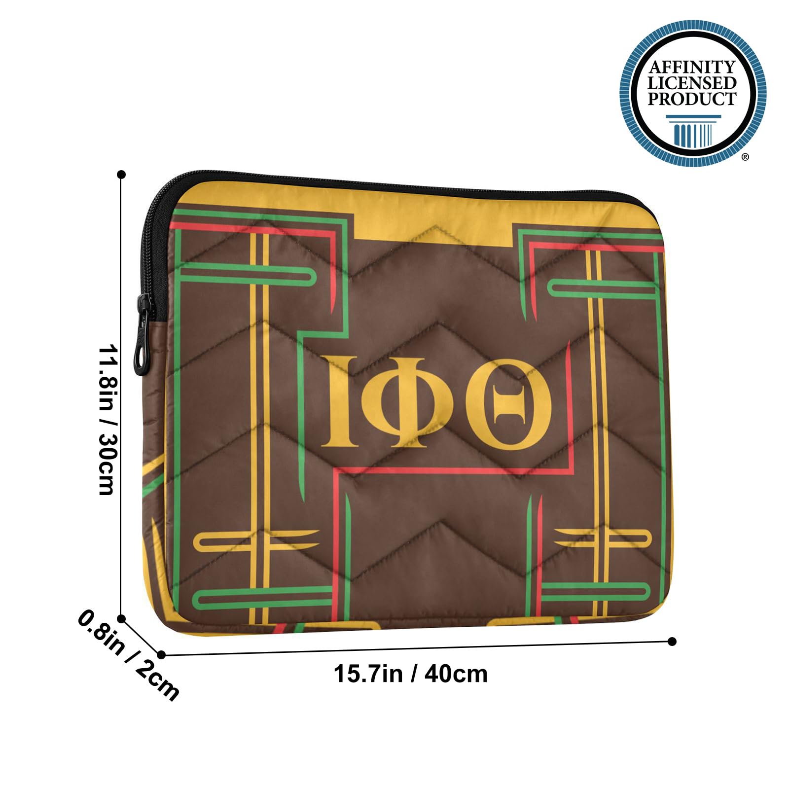 BBGreek - Iota Phi Theta Gifts - Officially Licensed - Laptop Sleeves - Maze 5