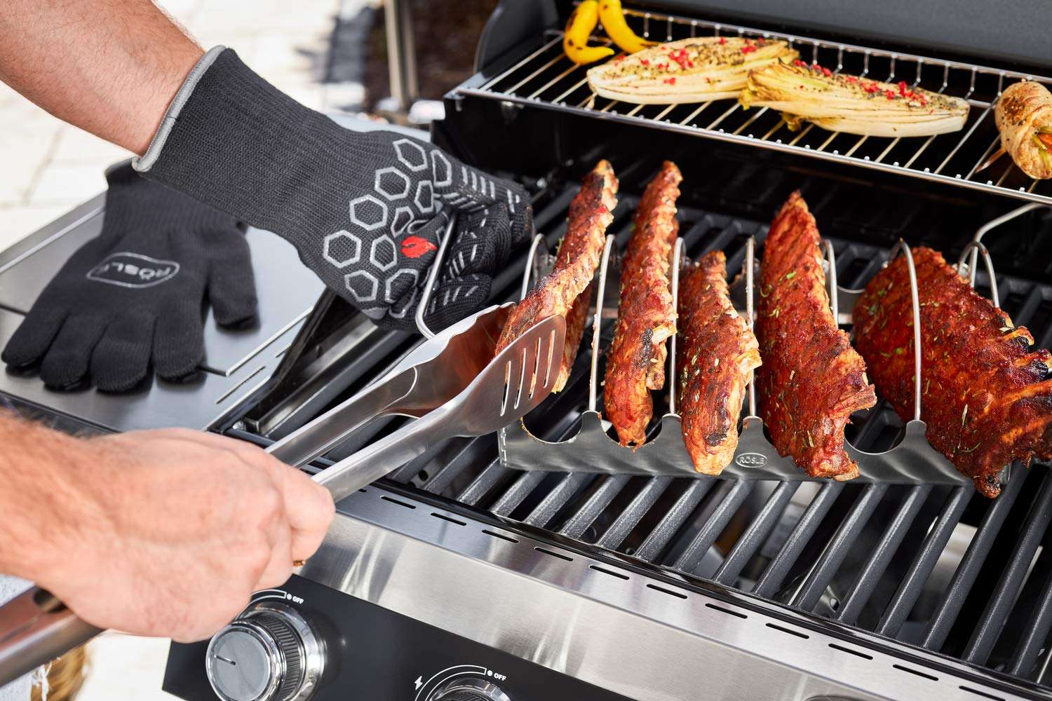 Premium Barbecue Grill Tongs 3