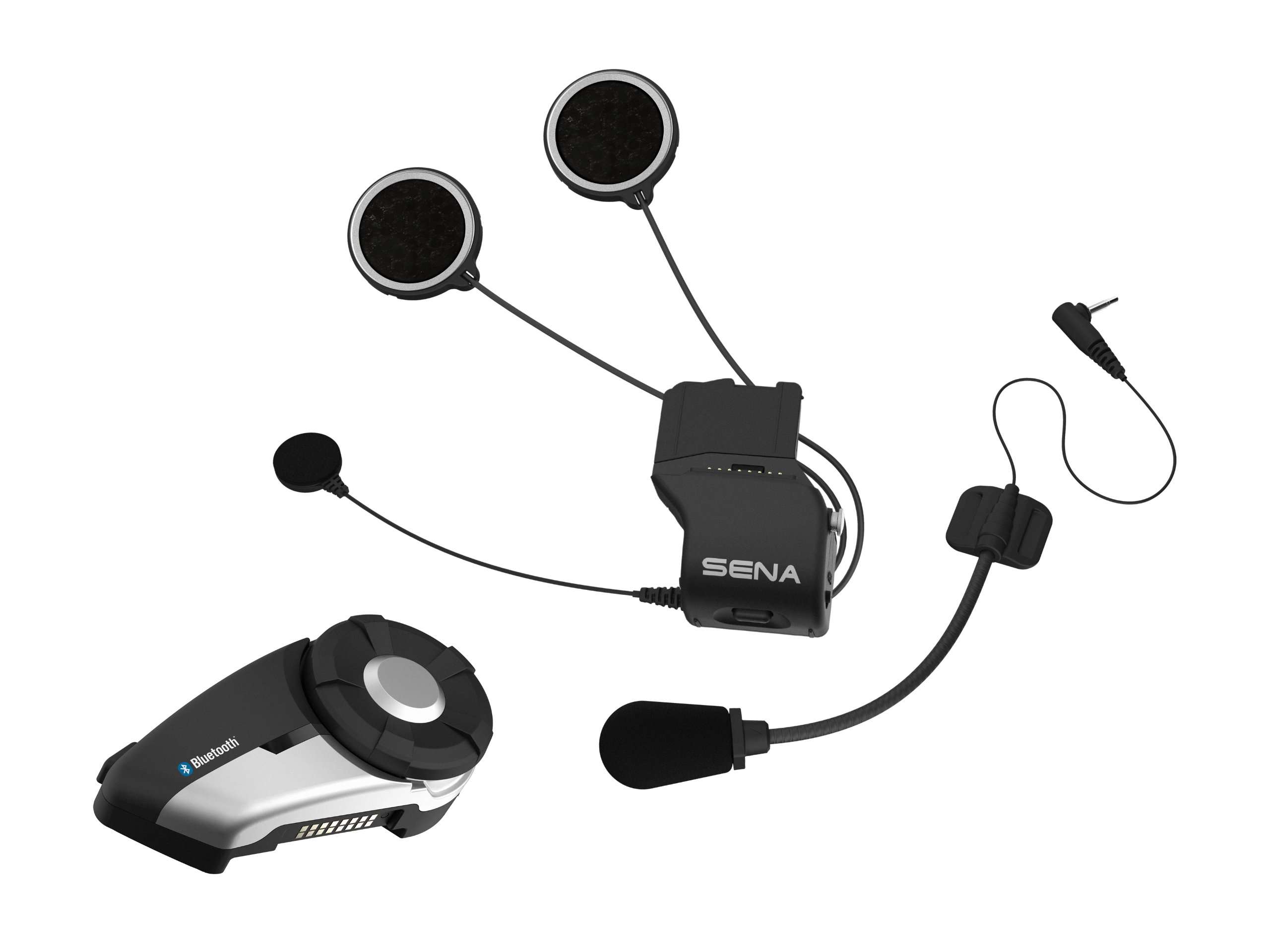 Sena 20S-01 Motorcycle Bluetooth 4.1 Communication System with HD Audio and Advanced Noise Control (Single) 4