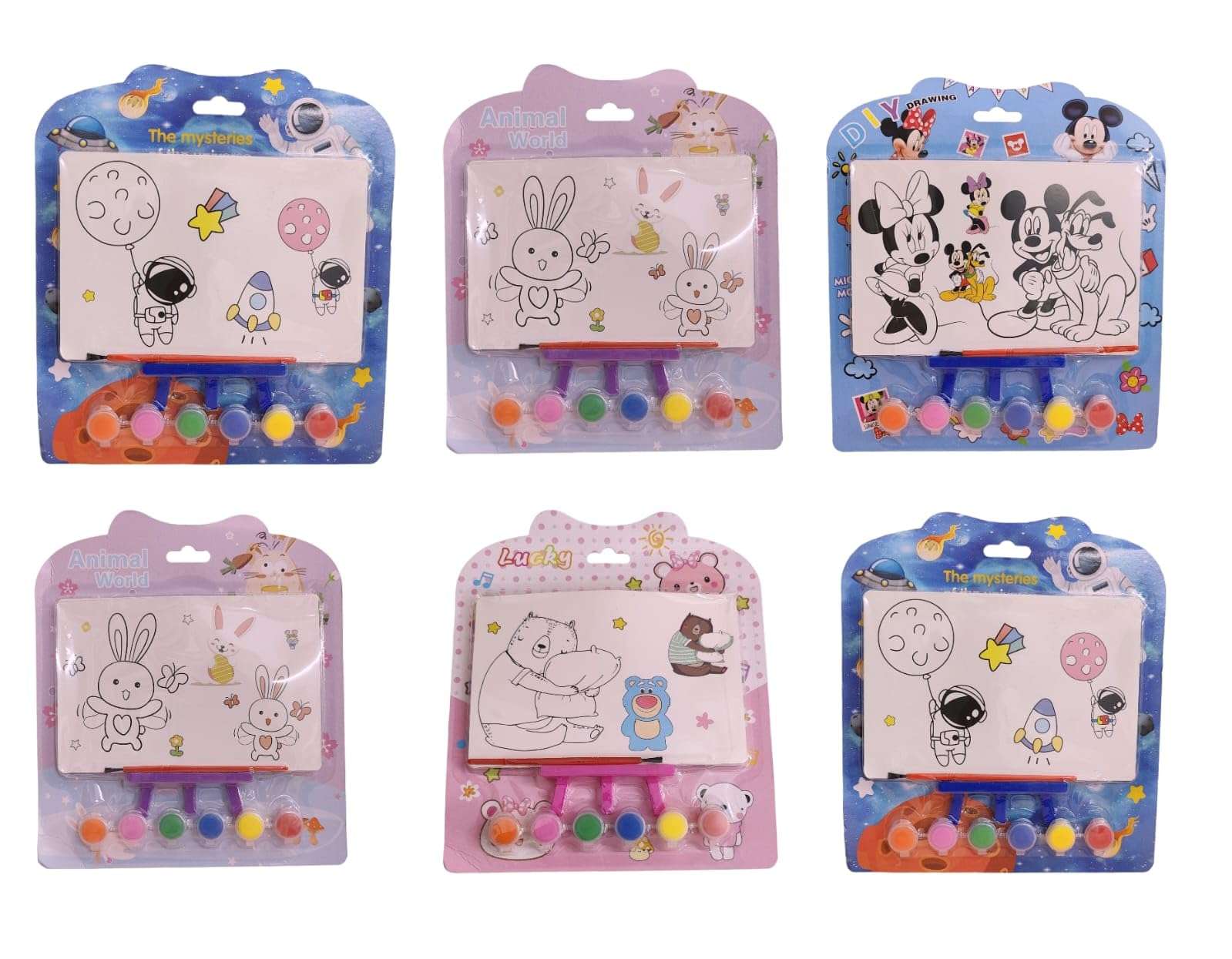 AMANVANI Cartoon Colouring for Book Water Coloring Drawing Sheets for Kids Colouring Activity Sheet,Birthday Gift Return Gift for Kids Stylish Return Gifts (Pack of 1) 1