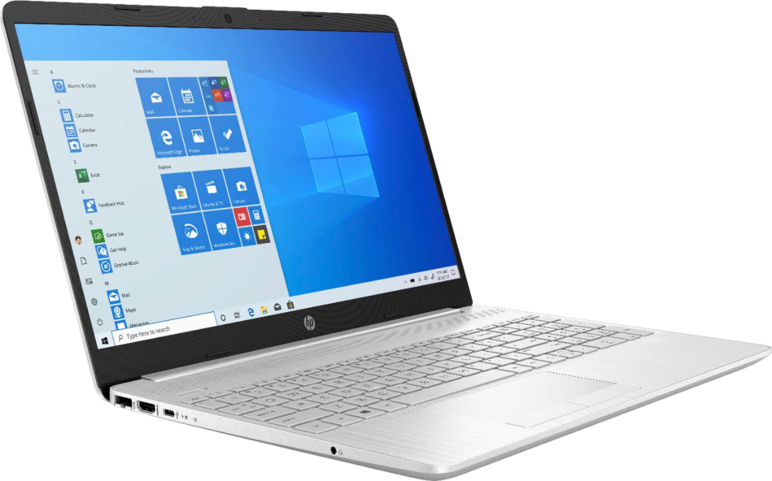 2022 HP 15.6'' FHD Laptop PC Intel Dual-Core i3-1115G4 16GB DDR4 RAM 256GB M.2 NVMe SSD Intel UHD Graphics USB-C HDMI WiFi AC RJ45 Bluetooth Webcam Fingerprint Windows 10 Home w/RE 32GB USB 3.0 Drive 3