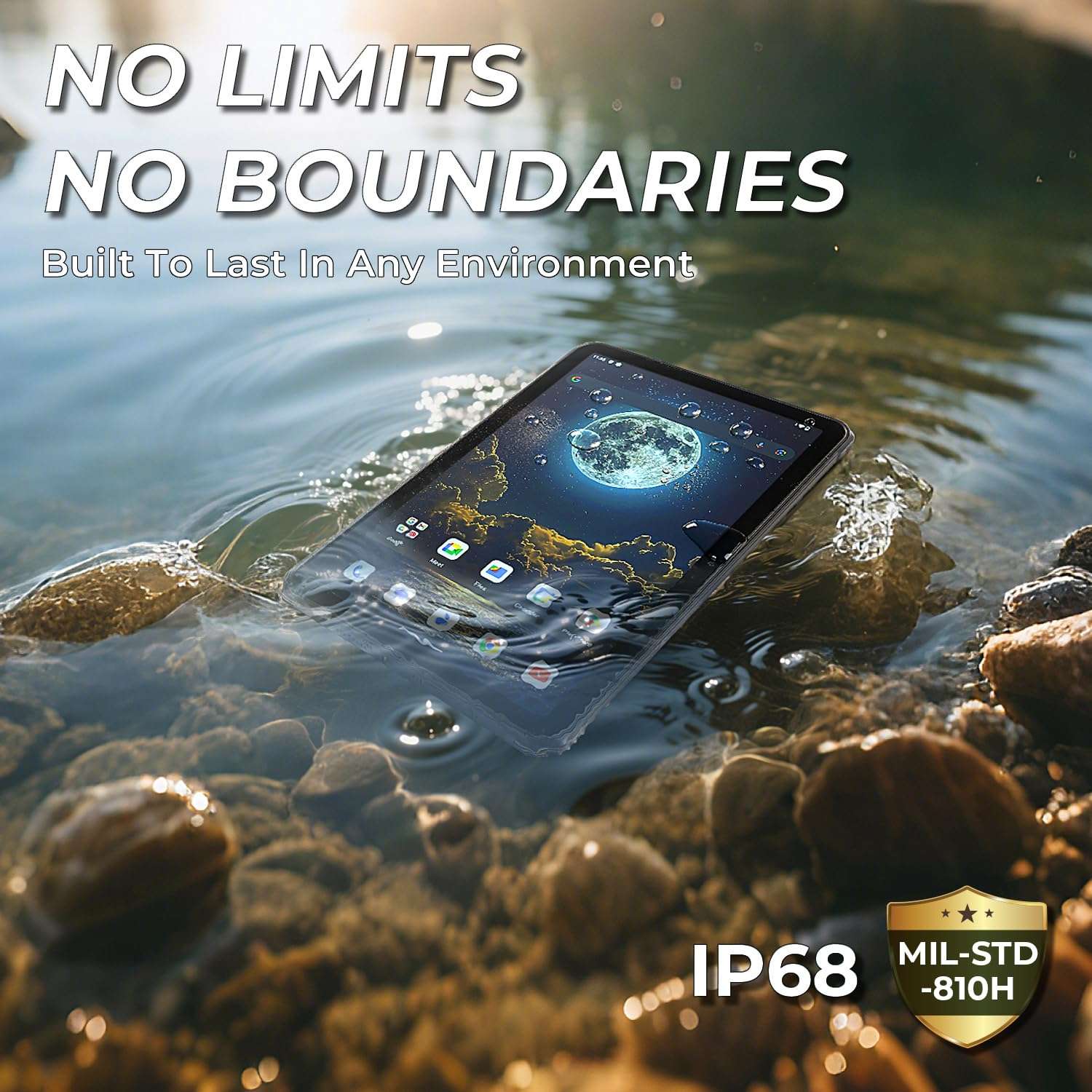 MUNBYN 11-inch Rugged Tablet ILT02, Android 14 Tough Tablet, 16GB+128GB with GPS and 2025 Rugged Windows Tablet IRT06, 8" Windows 11 Pro Upgradeable, 8GB+128GB Tough Tablet 4