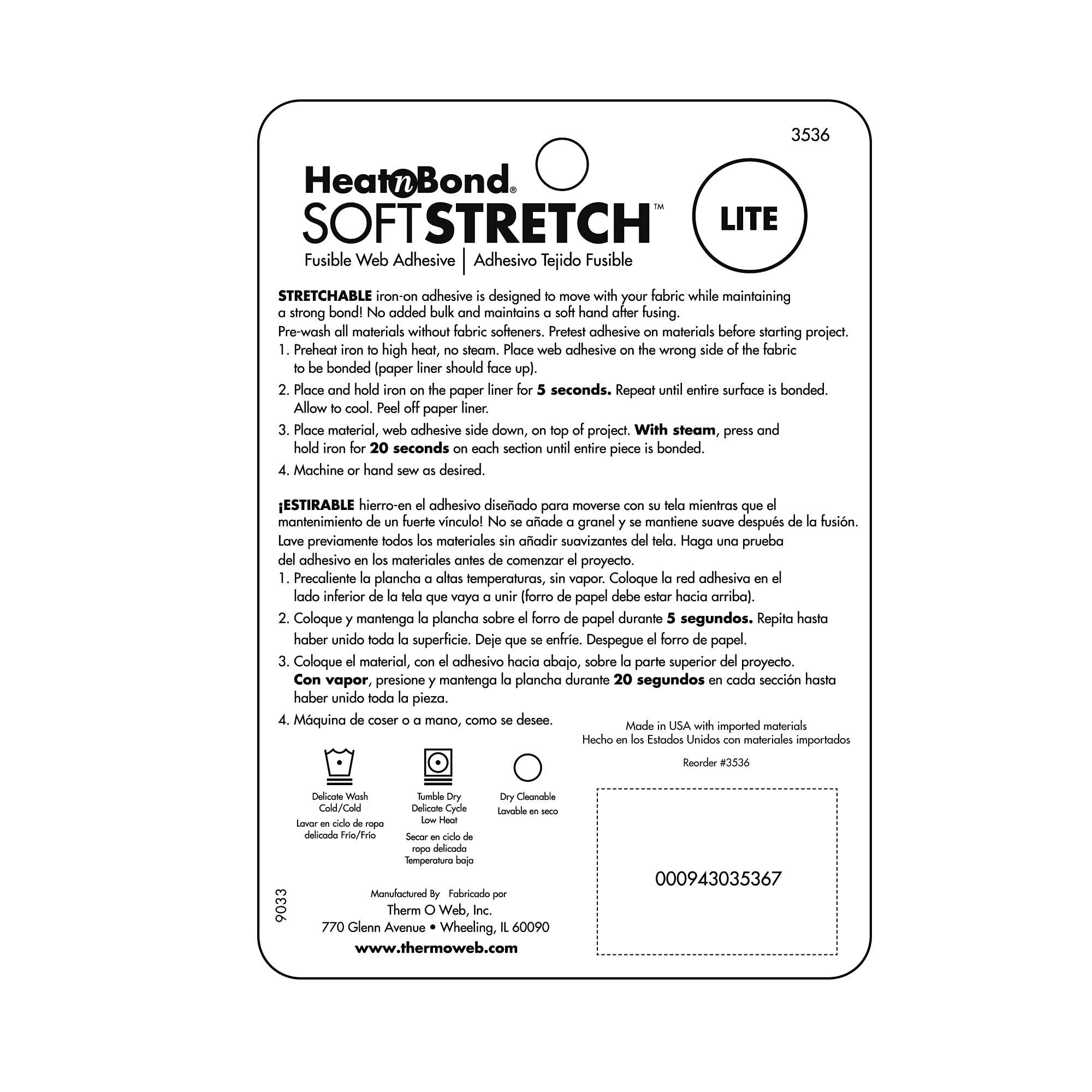 HeatnBond 3536 Soft Stretch Lite 5/8" x 10 Yard 4