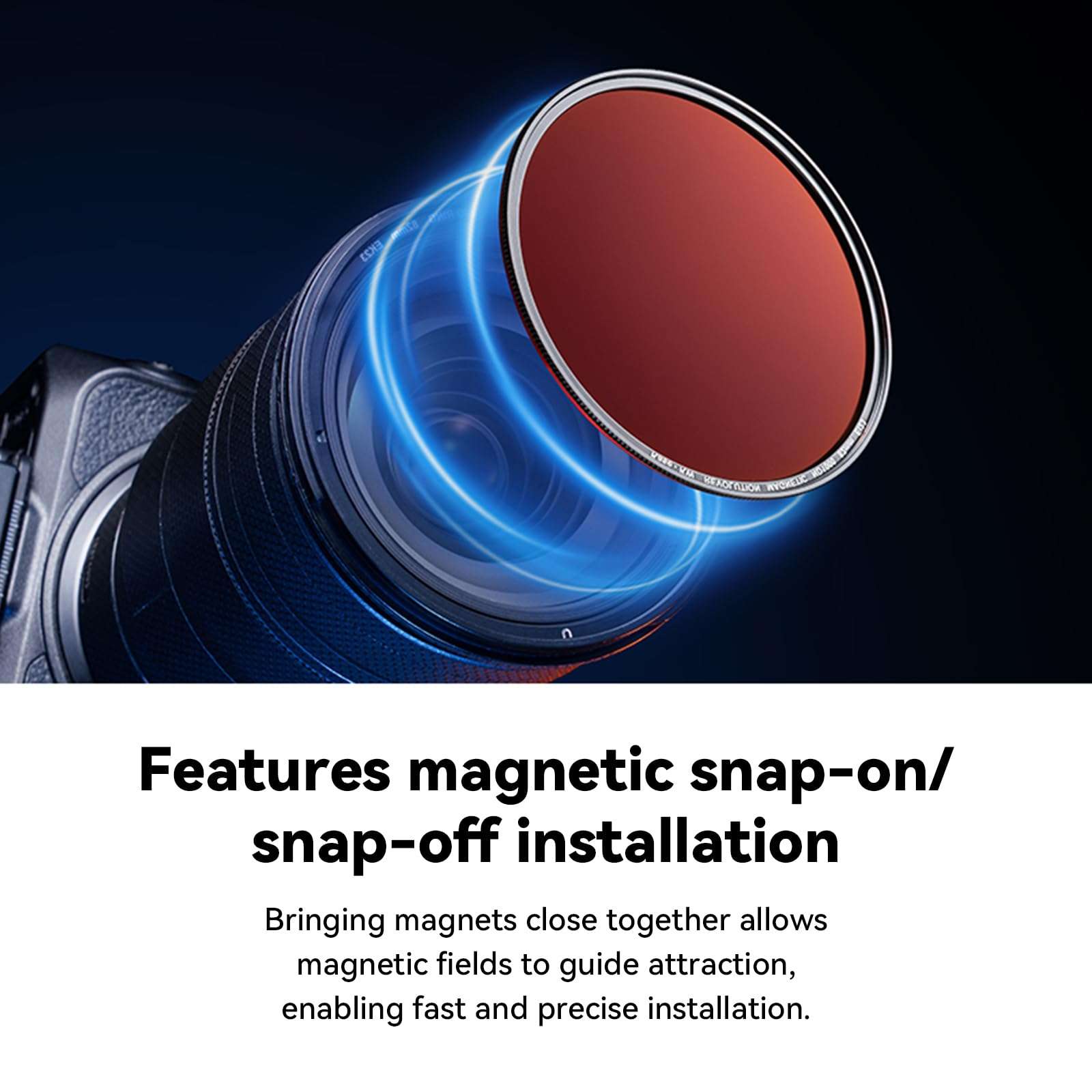 Kase 67mm KW Revolution Plus MCUV Magnetic Slim UV Filter, HD Optical Glass, Double-Sided Waterproof & Scratch-Resistant, 1-Second Snap-on for Canon Nikon Sony Lens (with Inlaid Ring) 5