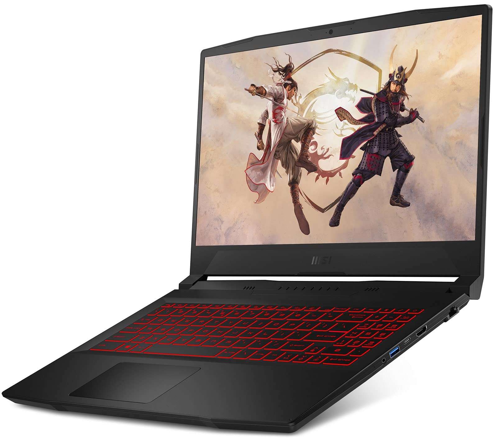 2022 MSI Katana GF66 12UGSK-836 (i7-12650H, 16GB RAM, 2X 1TB NVMe SSD, RTX 3070Ti 8GB, 15.6" 144Hz FHD, Windows 11) Gaming Laptop 3