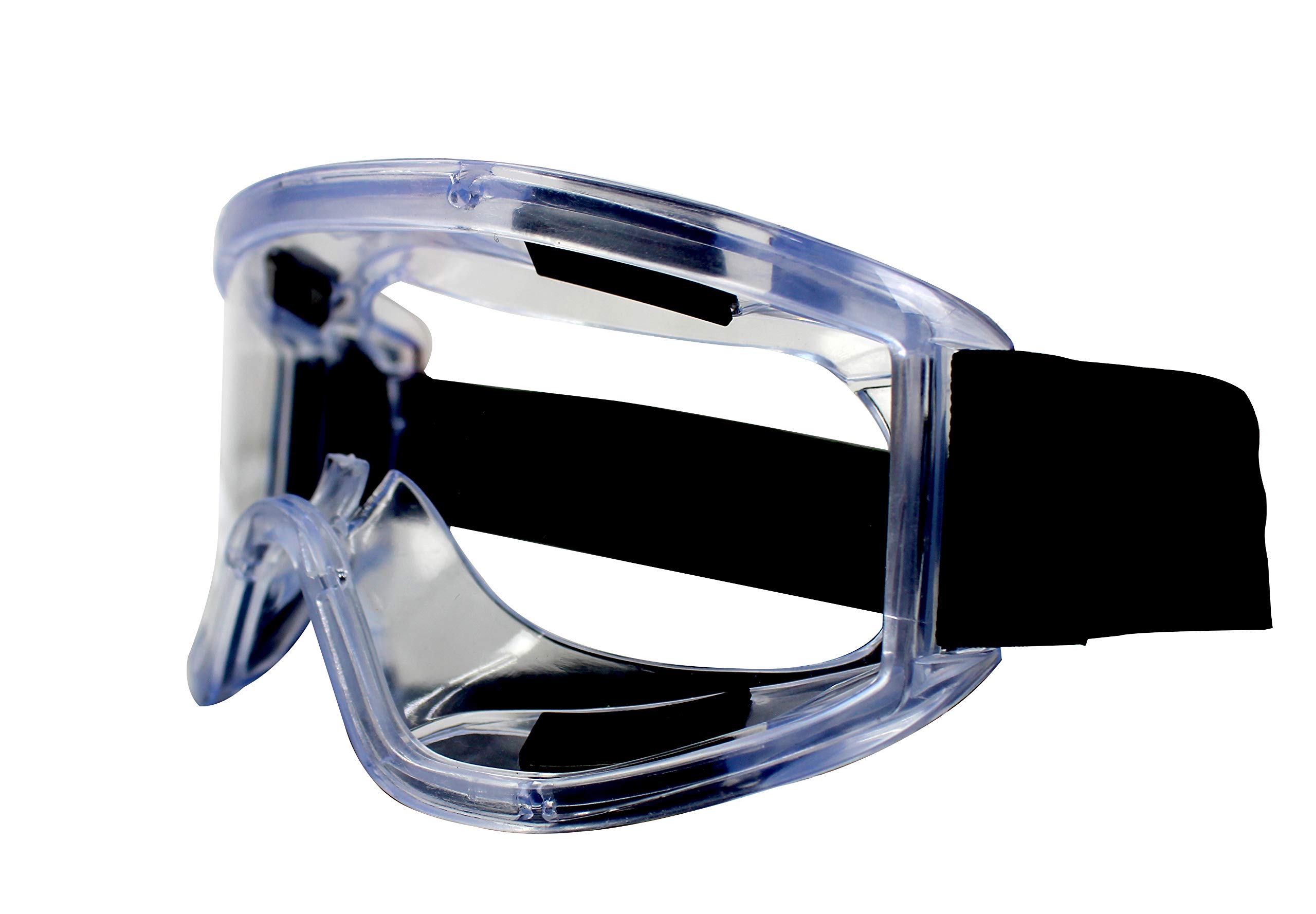 Troy Safety Heavy duty Industrial Protective Chemical Splash Safety Goggles, Glasses | Crystal Clear, Anti-Fog Design, High Impact Resistance | Perfect Eye Protection (24 PCS, NEW-GG201-4D) 3