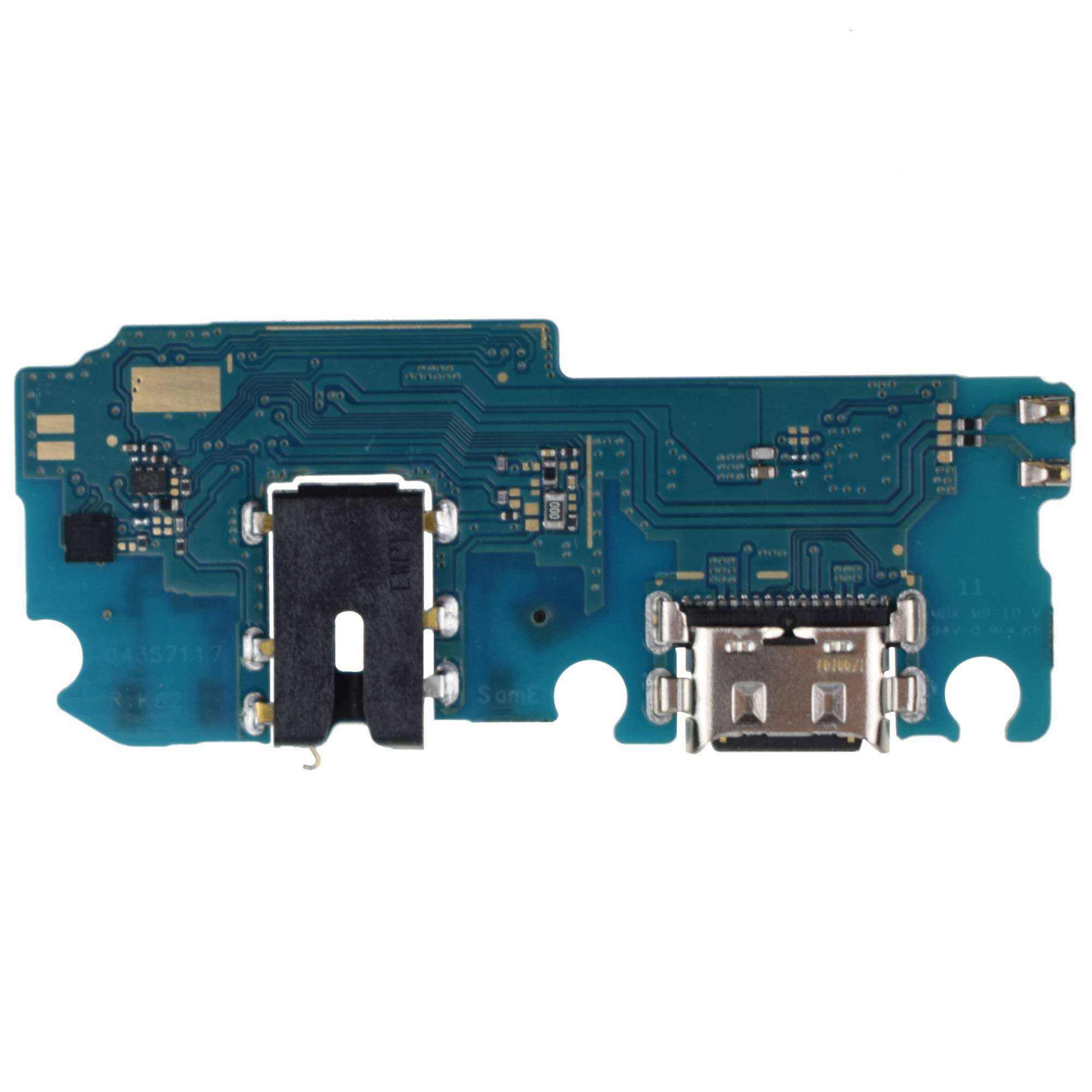 USB Type-C 2.0 Charger Port with Headphone Jack and Microphone Replacement for Samsung Galaxy A12 2