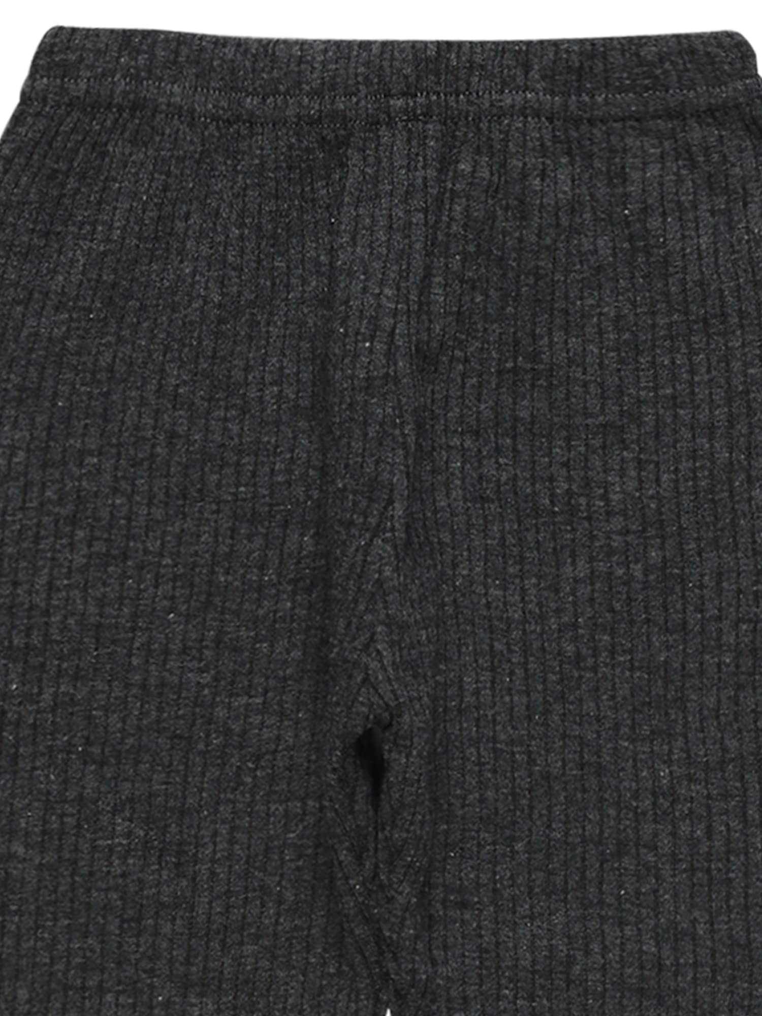 BODYCARE Unisex Thermal Bottom Pack Of 1-Charcoal Melange 4