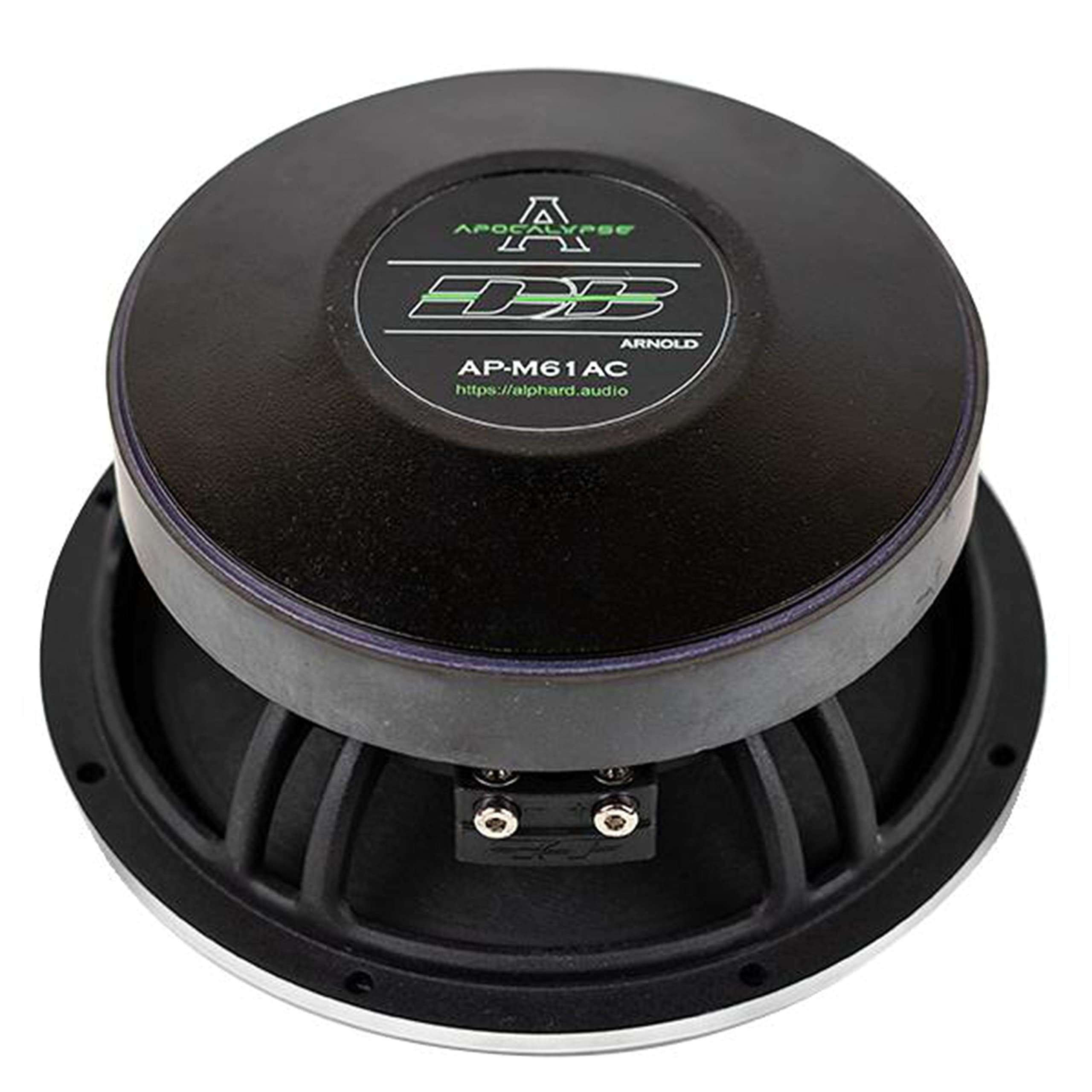 Deaf Bonce 6.5" 180W RMS 4-Ohm Mid-Range Speaker Set Apocalypse Series AP-M61AC 4