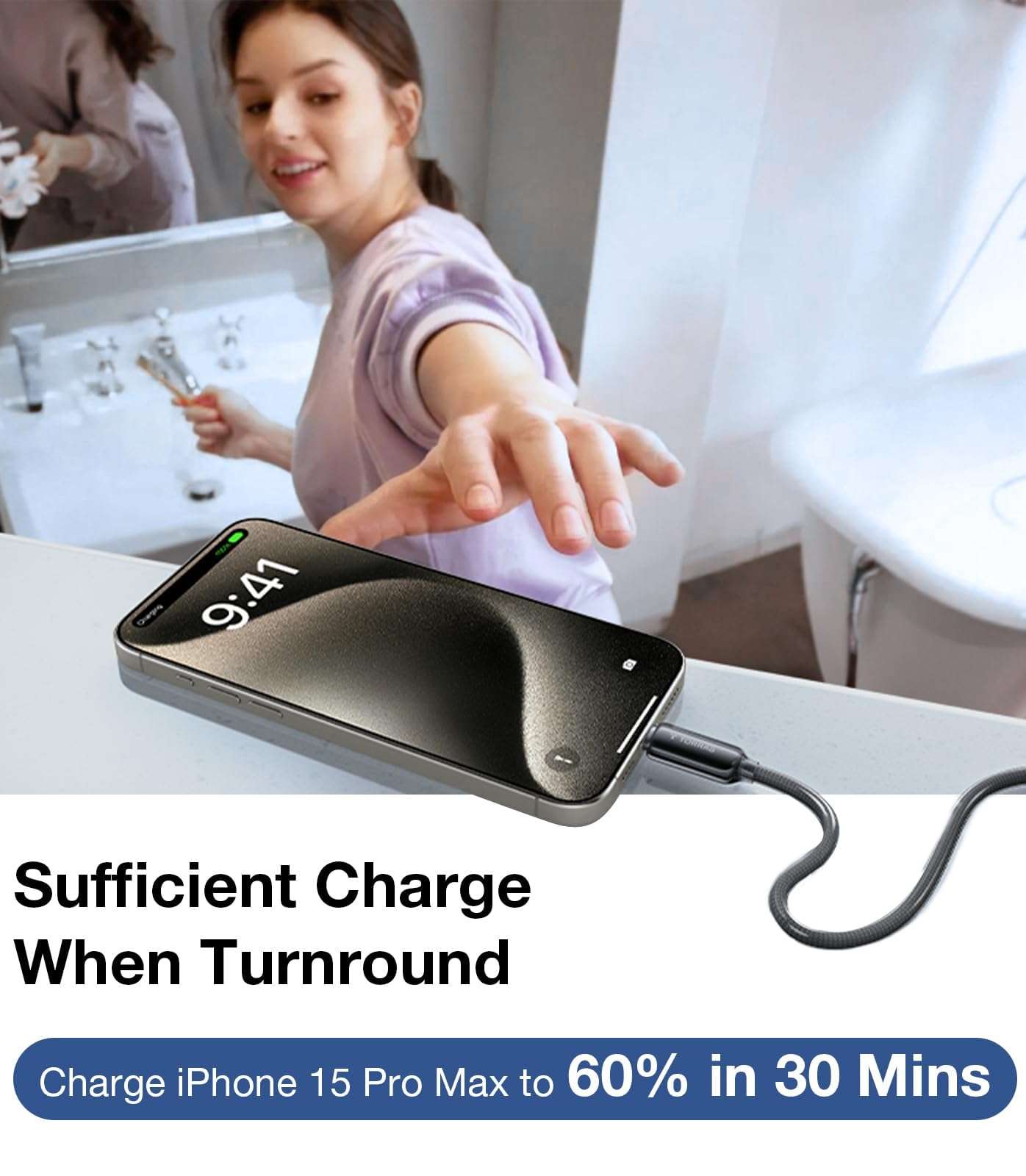 TORRAS S24 Plus Case with USB C Cable 5