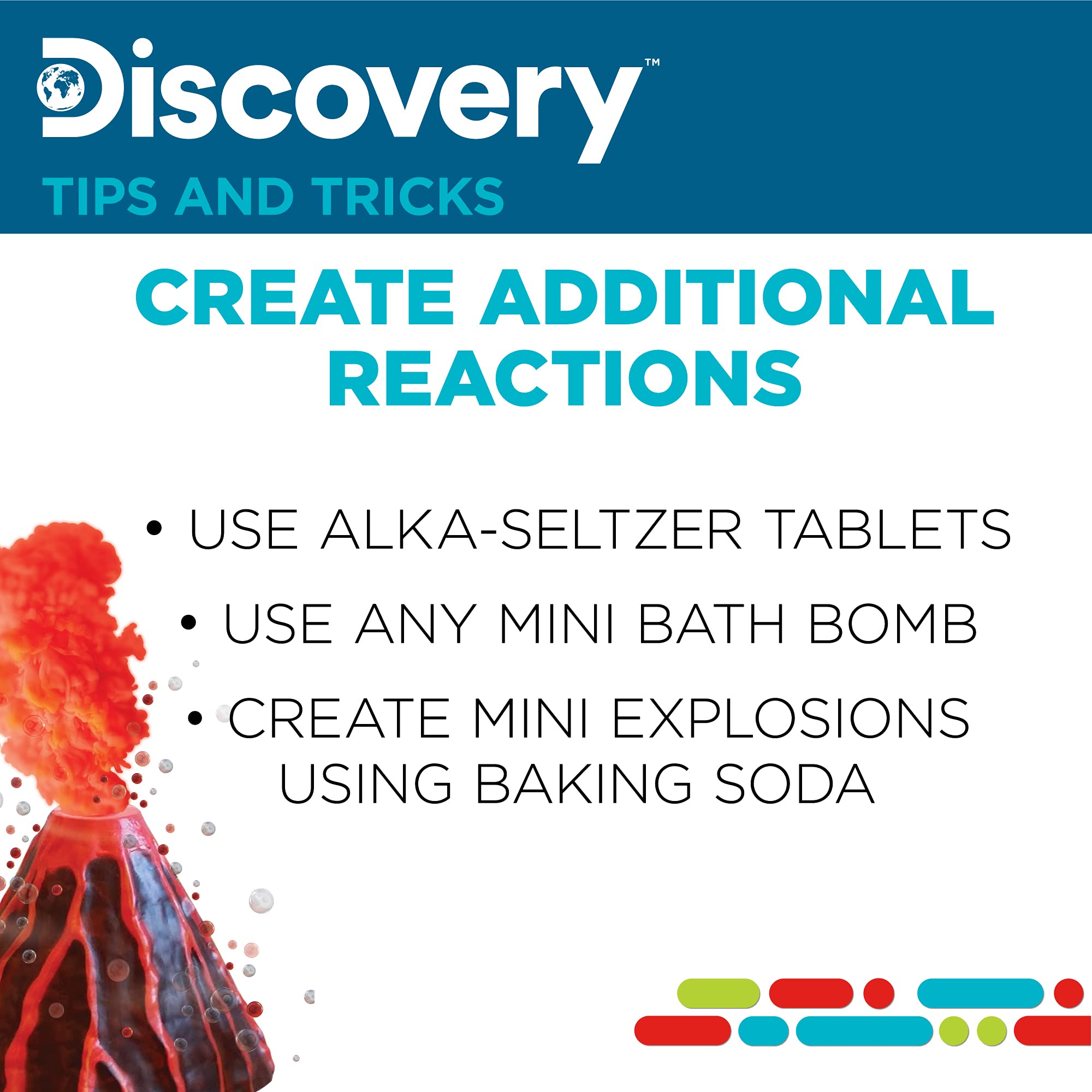Discovery Under Water Volcano Eruption - Lava Eruption Experiment – DIY Volcano - STEM Science Kit for Kids Ages 8 And Up 5