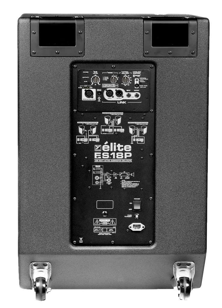 Yorkville ES18P Elite Series 1600W 18" Powered Subwoofer 3