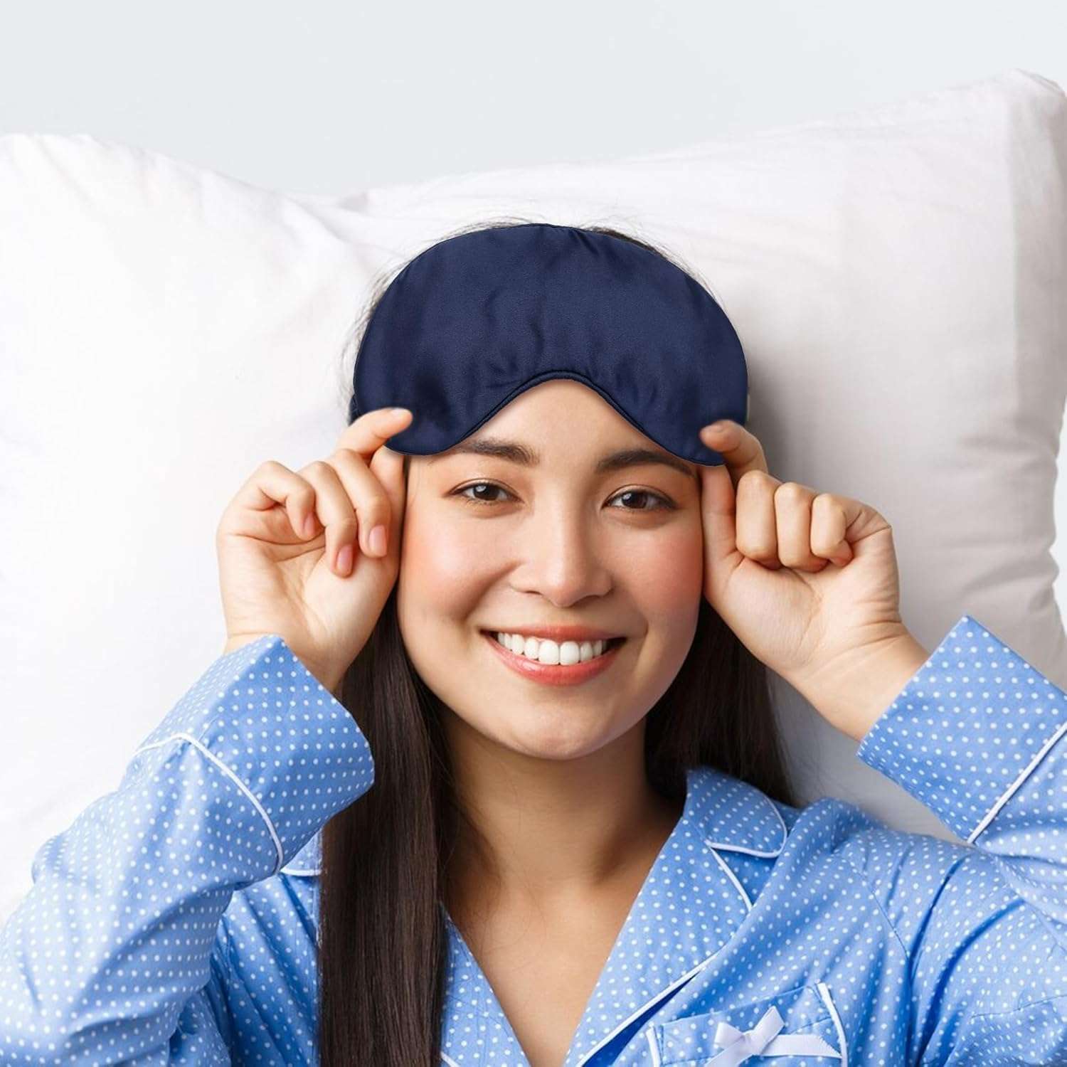 Vintageware® Carbon Steel Handcuff & Eye Mask Combo | For Role Play, Theatre, Travel & More 3