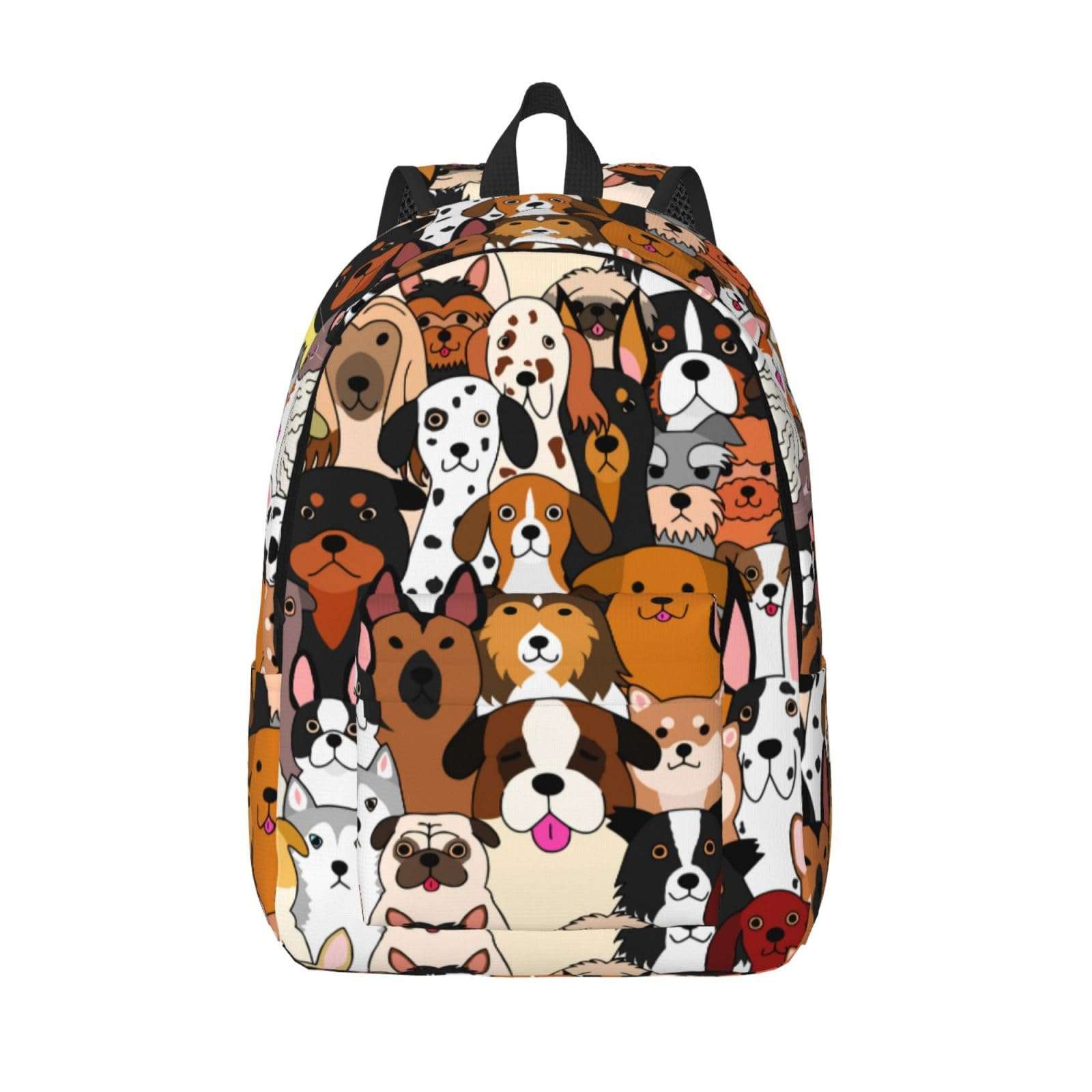 Duduho Cute Dogs Print Backpack 17.7 Inch Laptop Backpack Travel Hiking Daypack Multipurpose Bookbag For Men Women 1