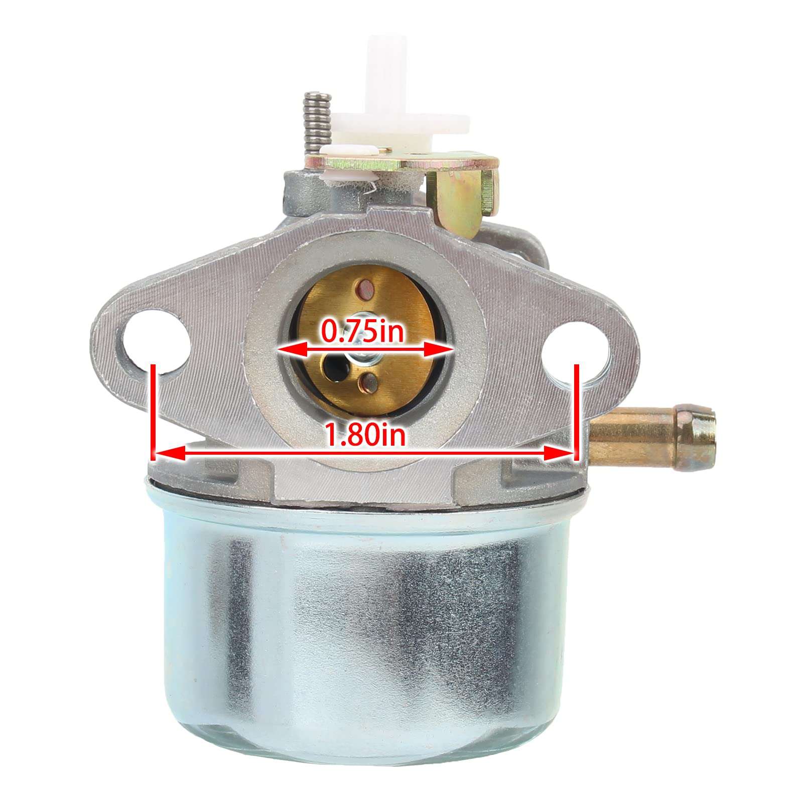 Carbhub 499059 Carburetor Replace 497586 799869 792253 Fit for Rotary 14112 Oregon 50-658 for Troy Bilt 020337 020337-0 020337-1 020337-2 1902 Lawn Mower Pressure Washer for 4-7 Hp Engine 6