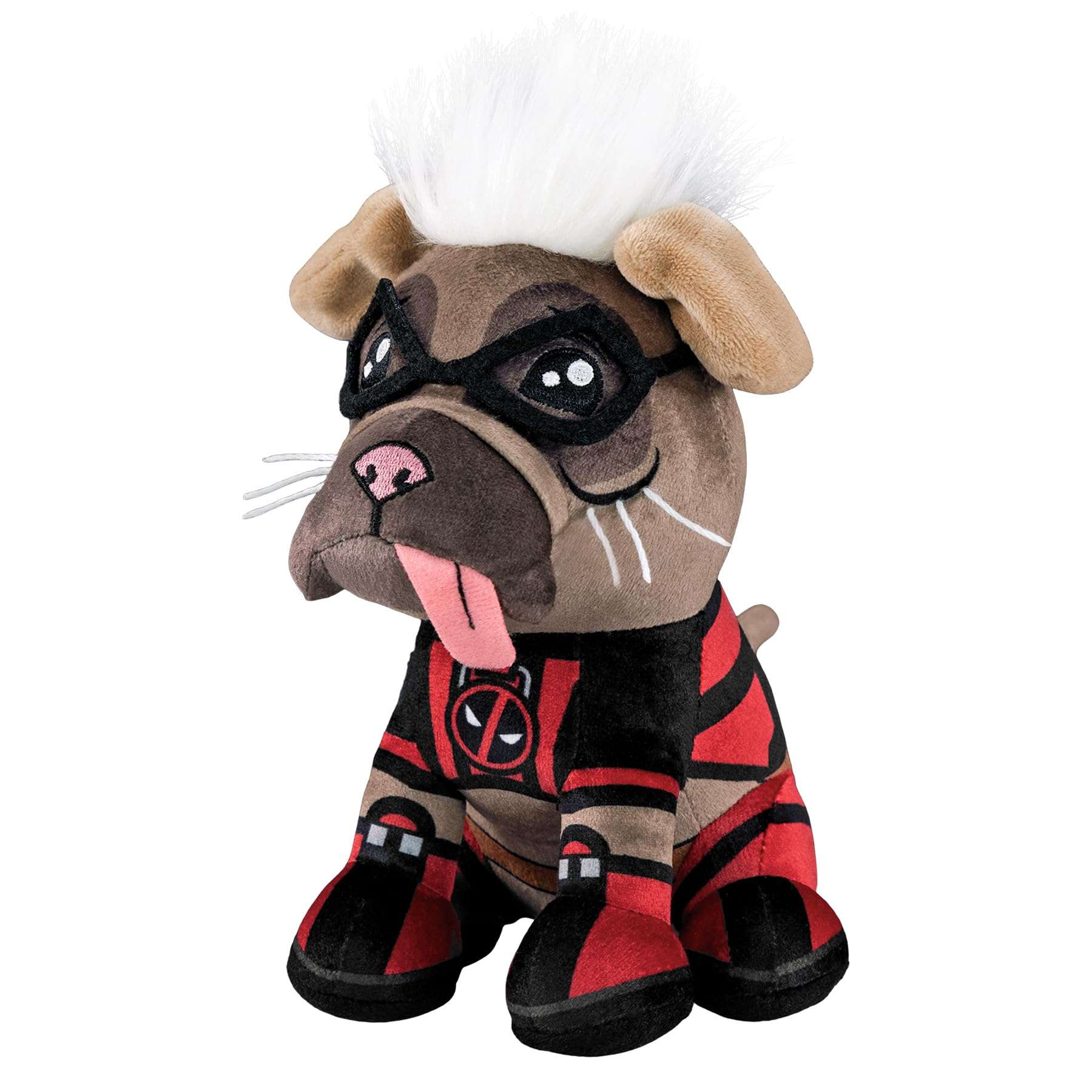Bleacher Creatures Marvel Deadpool 3 Dogpool 8" Kuricha Sitting Plush- Soft Chibi Inspired Toy 4