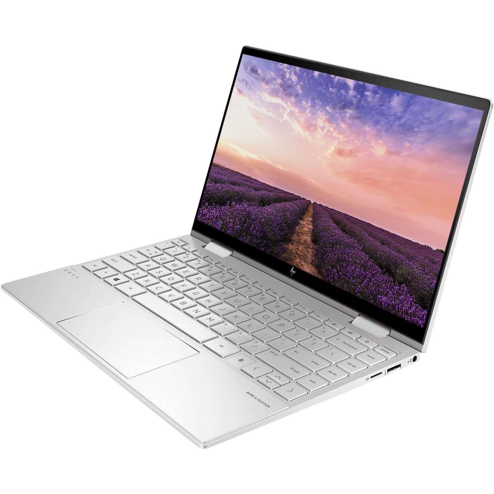 HP Envy X360 2-in-1 13.3" FHD OLED Touch-Screen Laptop, Intel Core i7-1195G7 8GB RAM 512GB SSD, Backlit Keyboard, Bluetooth, Webcam, HDMI, Windows 11 Home, ABYS Mouse Pad 3