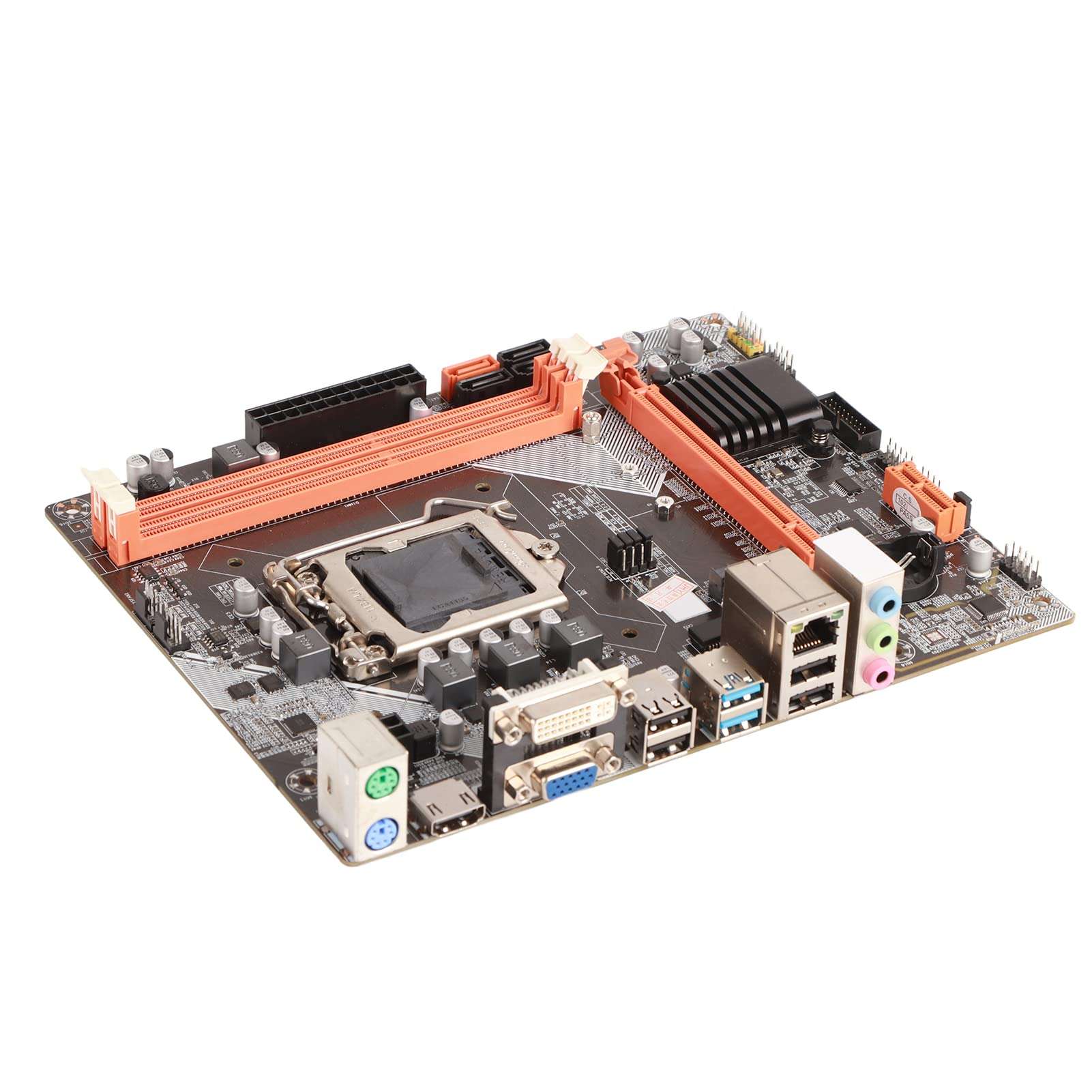 Desktop Motherboard m ATX Motherboard, Computer Motherboard, Desktop Motherboard Desktop Motherboard for Intel B75 M.2 High Speed Hard Disk 1155 Pin USB3.0 SATA3 DDR3 Motherboards 5